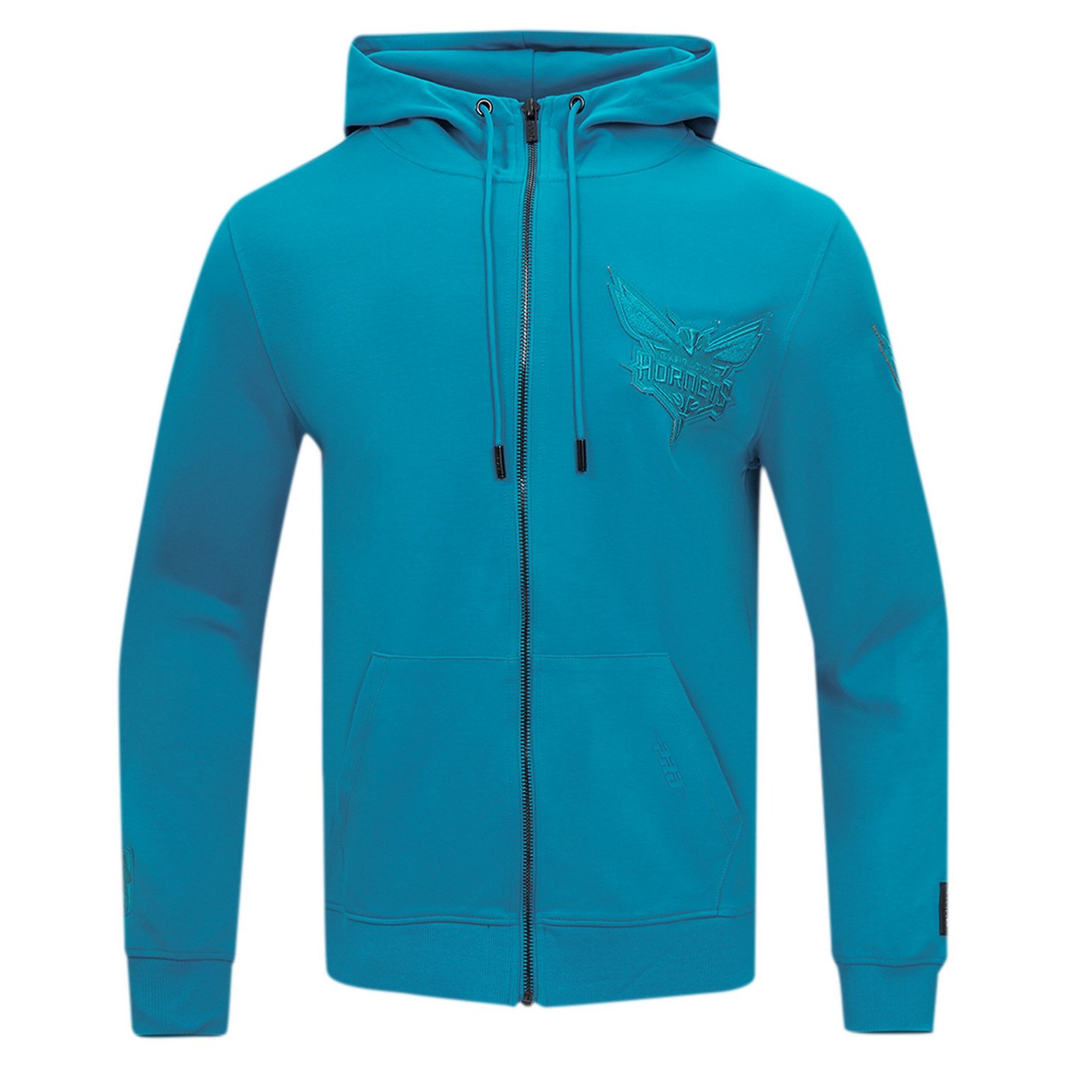 Pro Standard Charlotte Hornets Triple Tonal DK Full-Zip Hoodie Jacket - view number 4