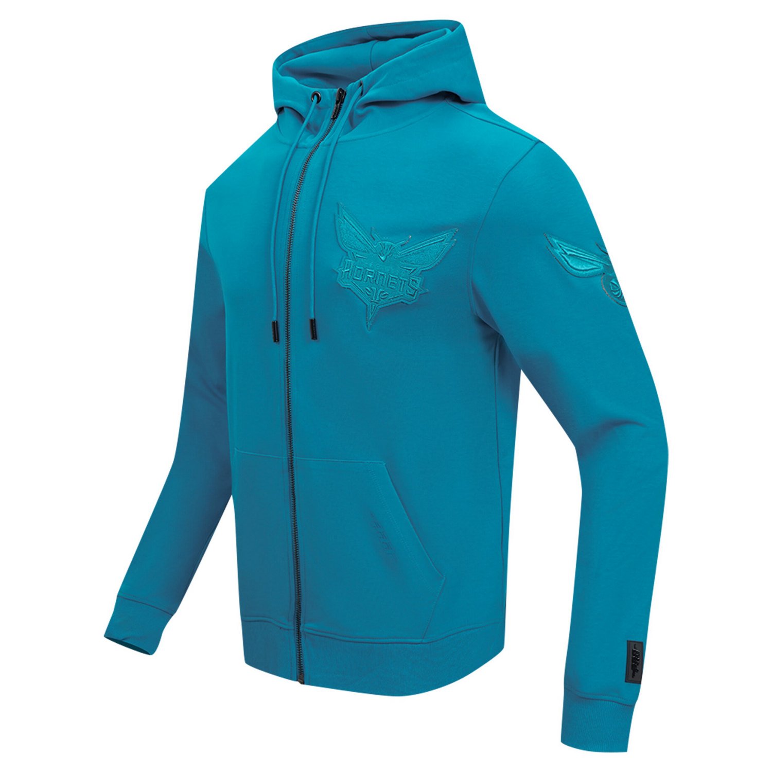 Pro Standard Charlotte Hornets Triple Tonal DK Full-Zip Hoodie Jacket - view number 2