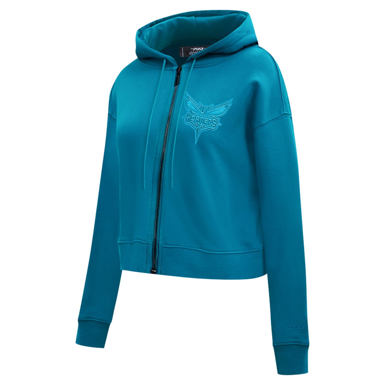 Pro Standard Charlotte Hornets Triple Tonal Full-Zip Hoodie - view number 2