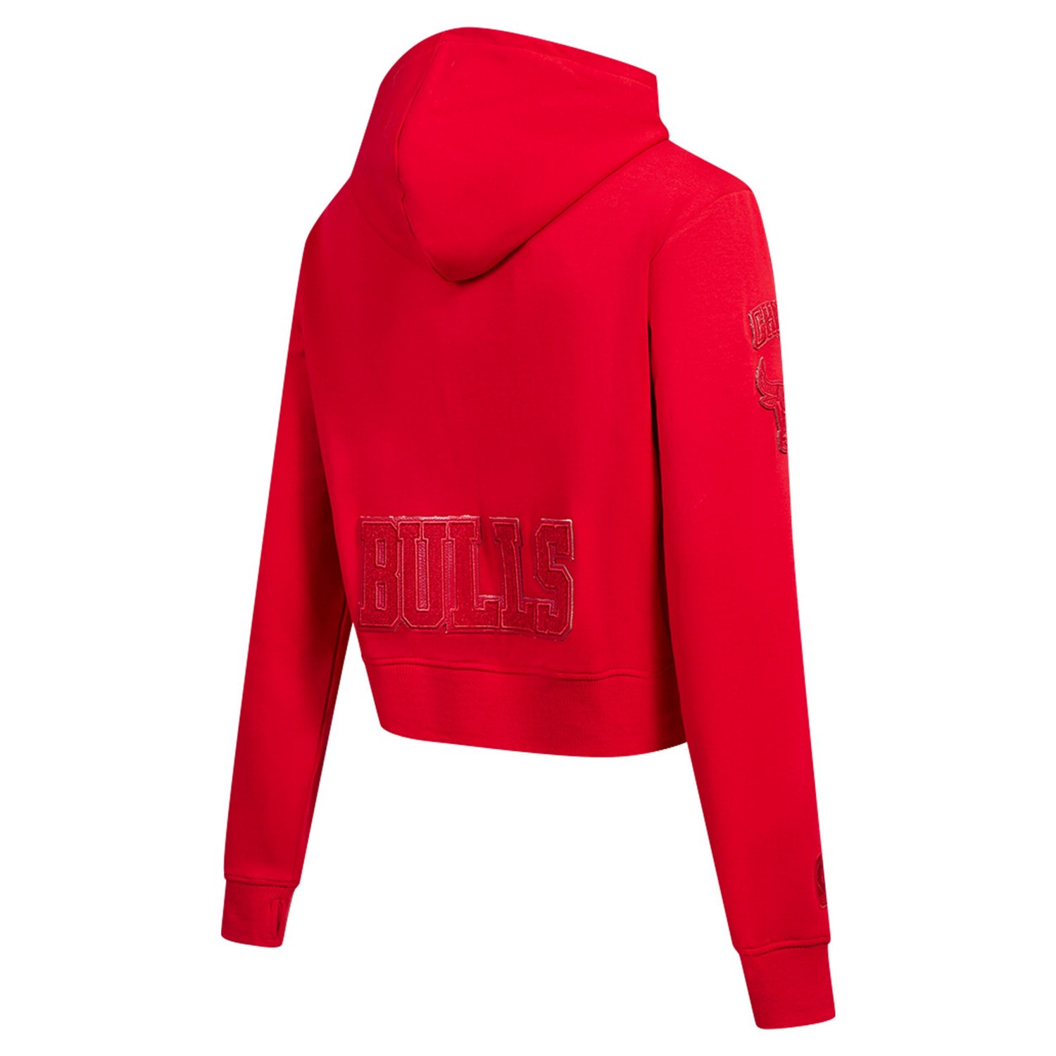 Pro Standard Chicago Bulls Triple Tonal Full-Zip Hoodie - view number 3