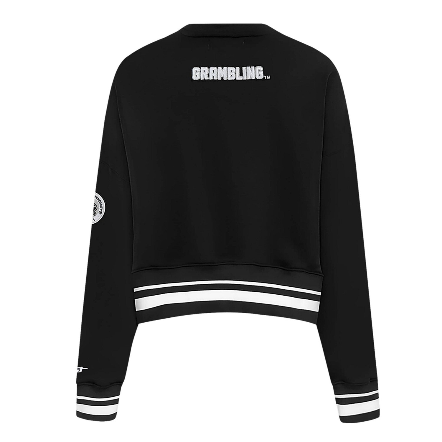 Pro Standard Grambling Tigers Pearl Cropped Pullover Sweatshirt - view number 3