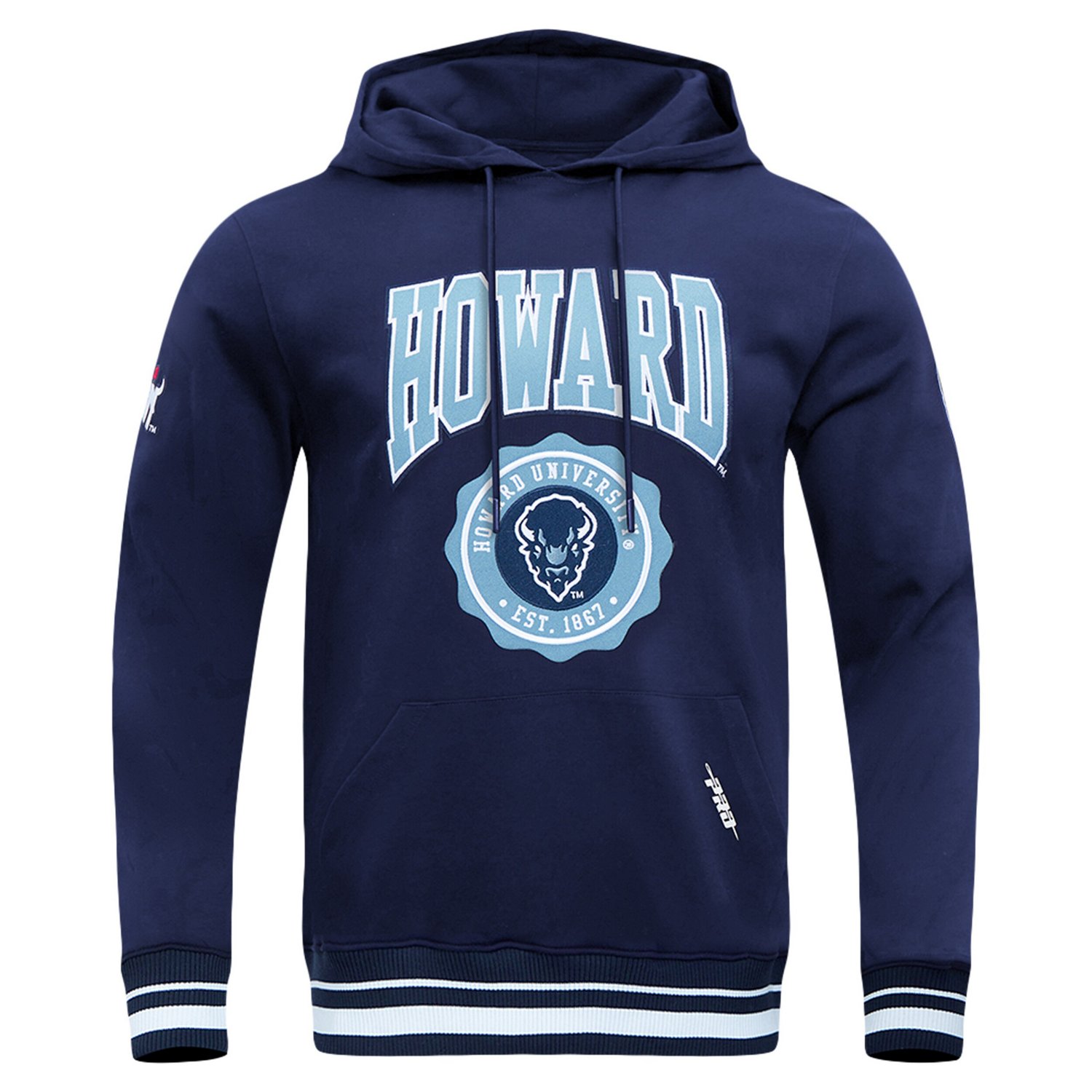 Pro Standard Howard Bison Crest Pullover Hoodie - view number 4