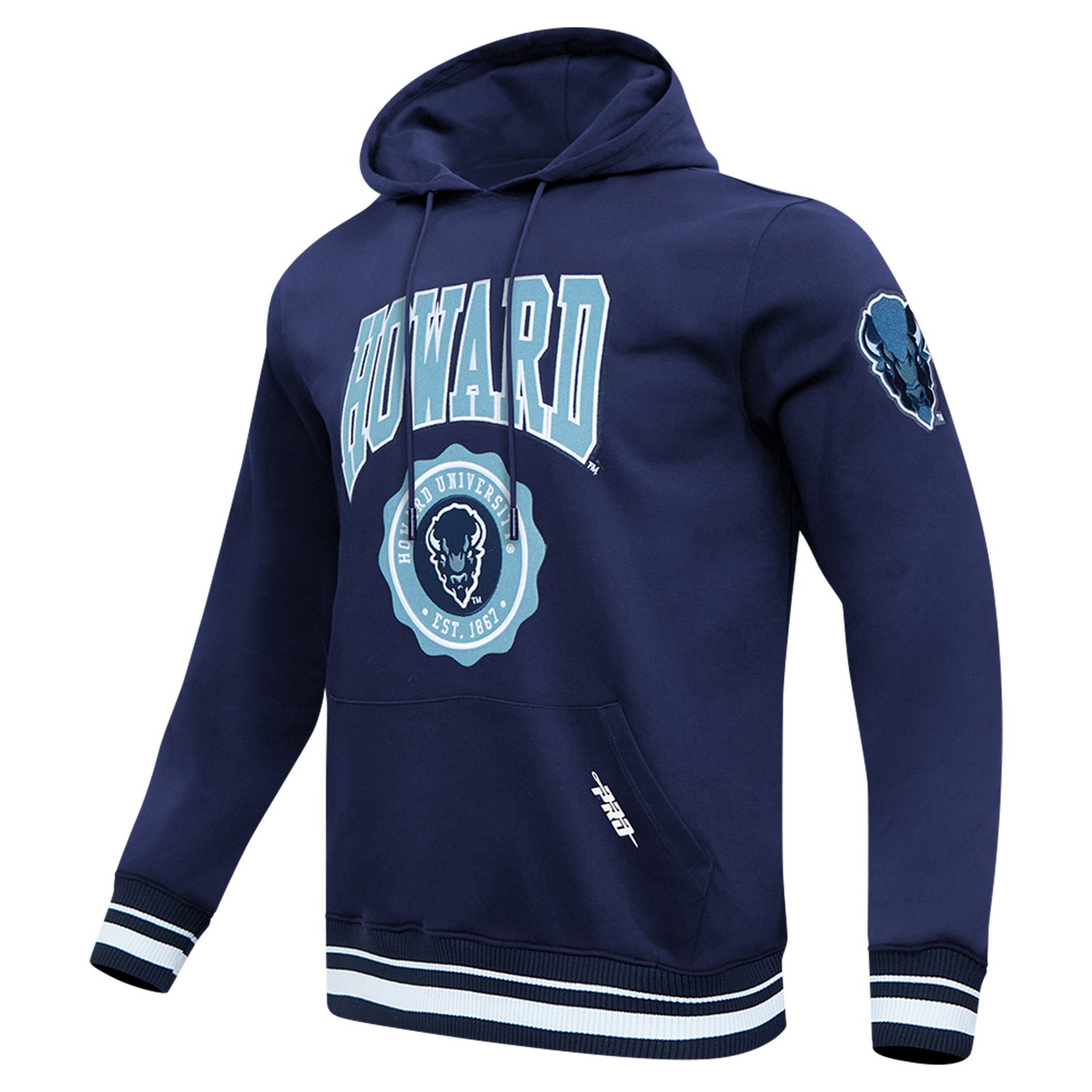 Pro Standard Howard Bison Crest Pullover Hoodie - view number 2