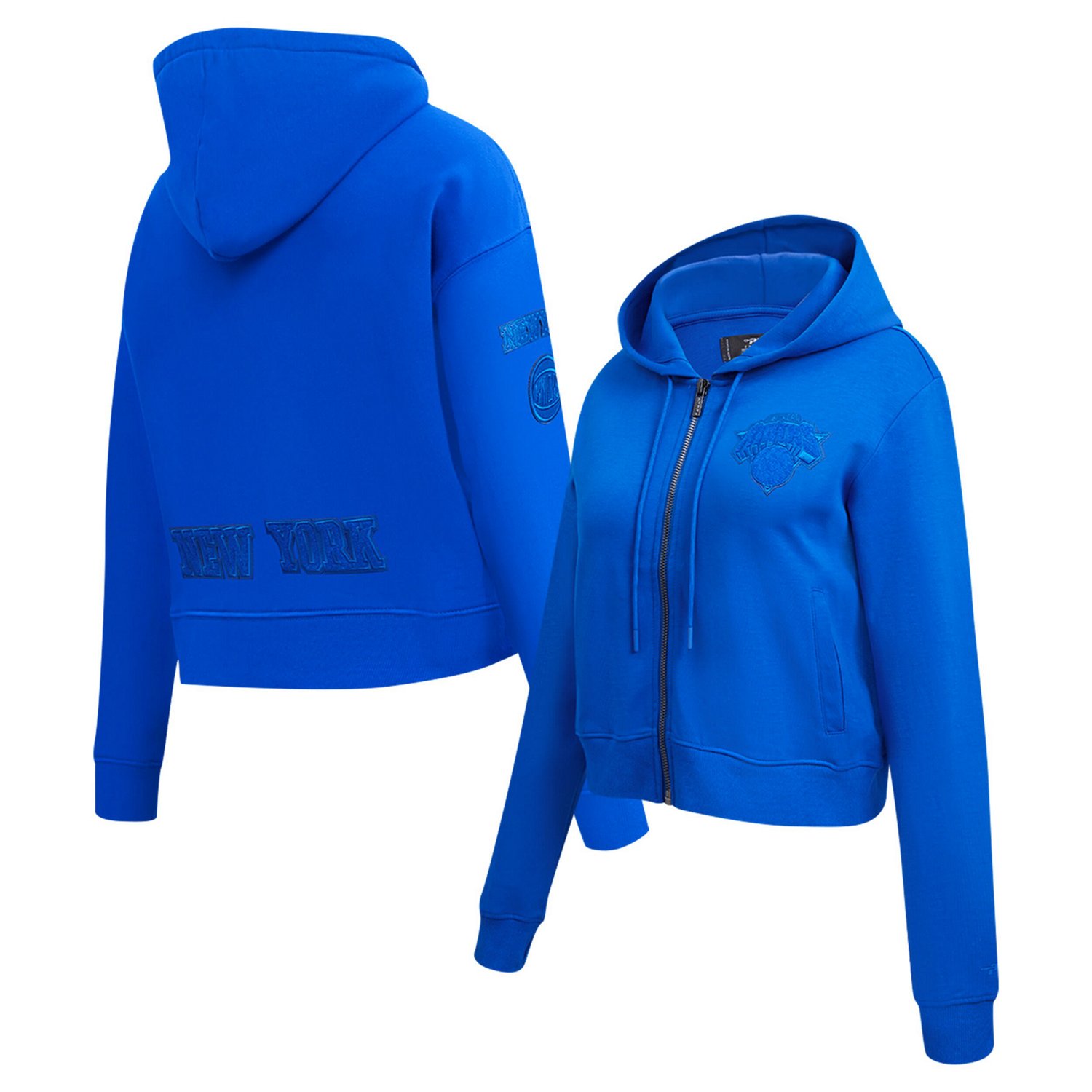 Pro Standard New York Knicks Triple Tonal Full-Zip Hoodie - view number 1