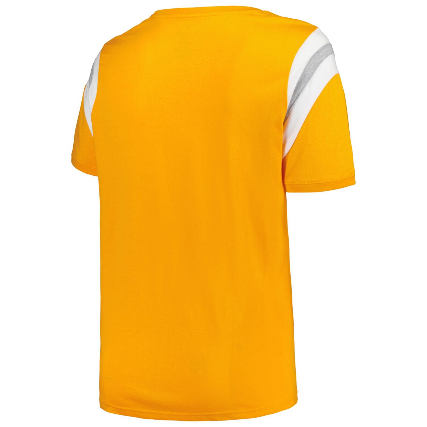 Profile Tennessee Tennessee Volunteers Plus Size Striped Tailgate Scoop Neck T-Shirt - view number 3