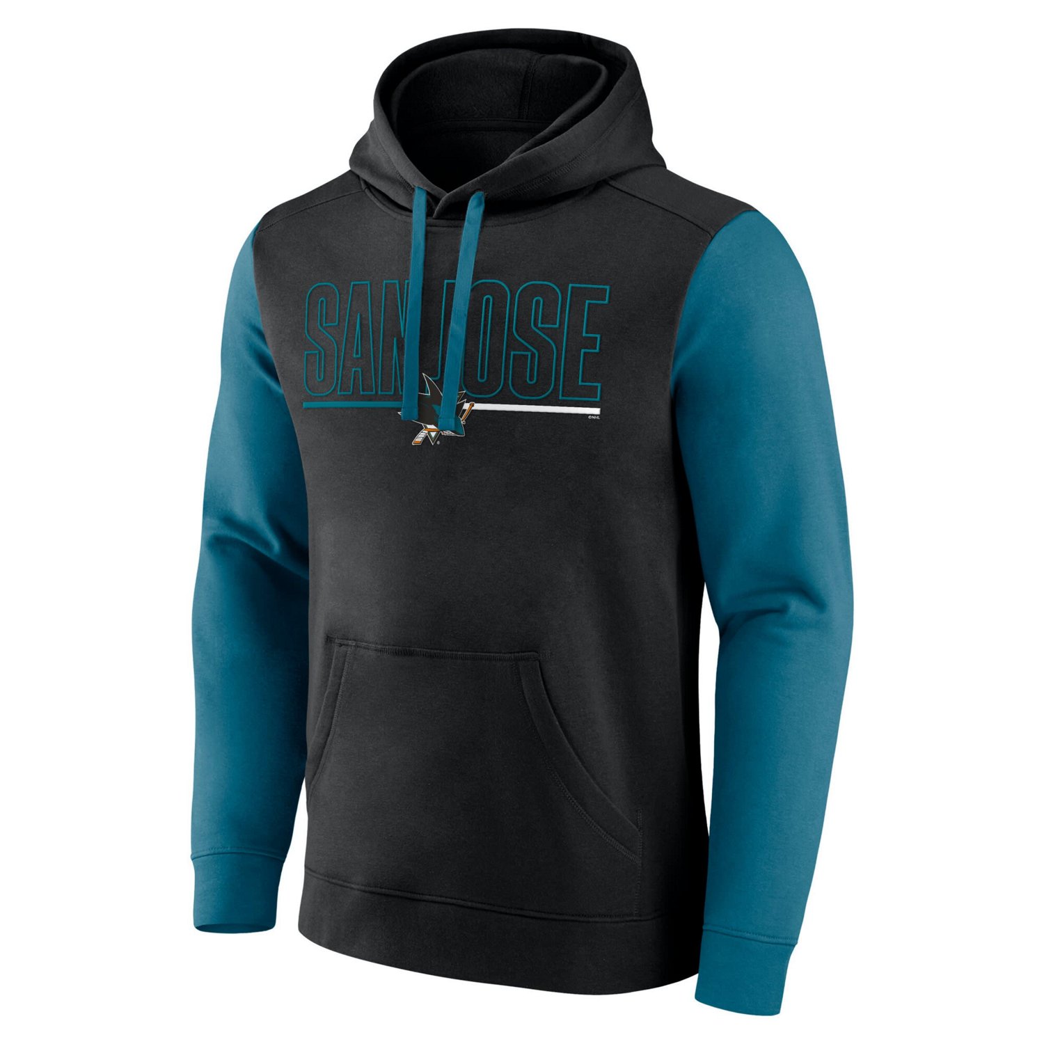 San Jose Sharks Deliver Fleece Pullover Hoodie                                                                                   - view number 2
