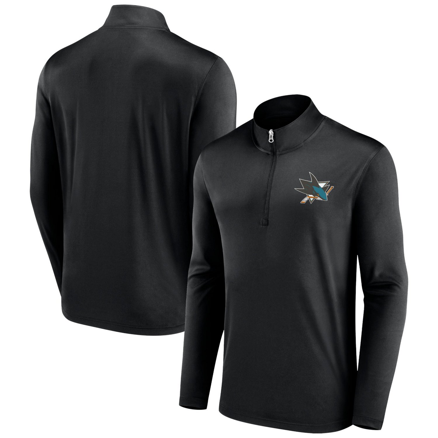 San Jose Sharks Underdog Mindset Quarter-Zip Top                                                                                 - view number 1