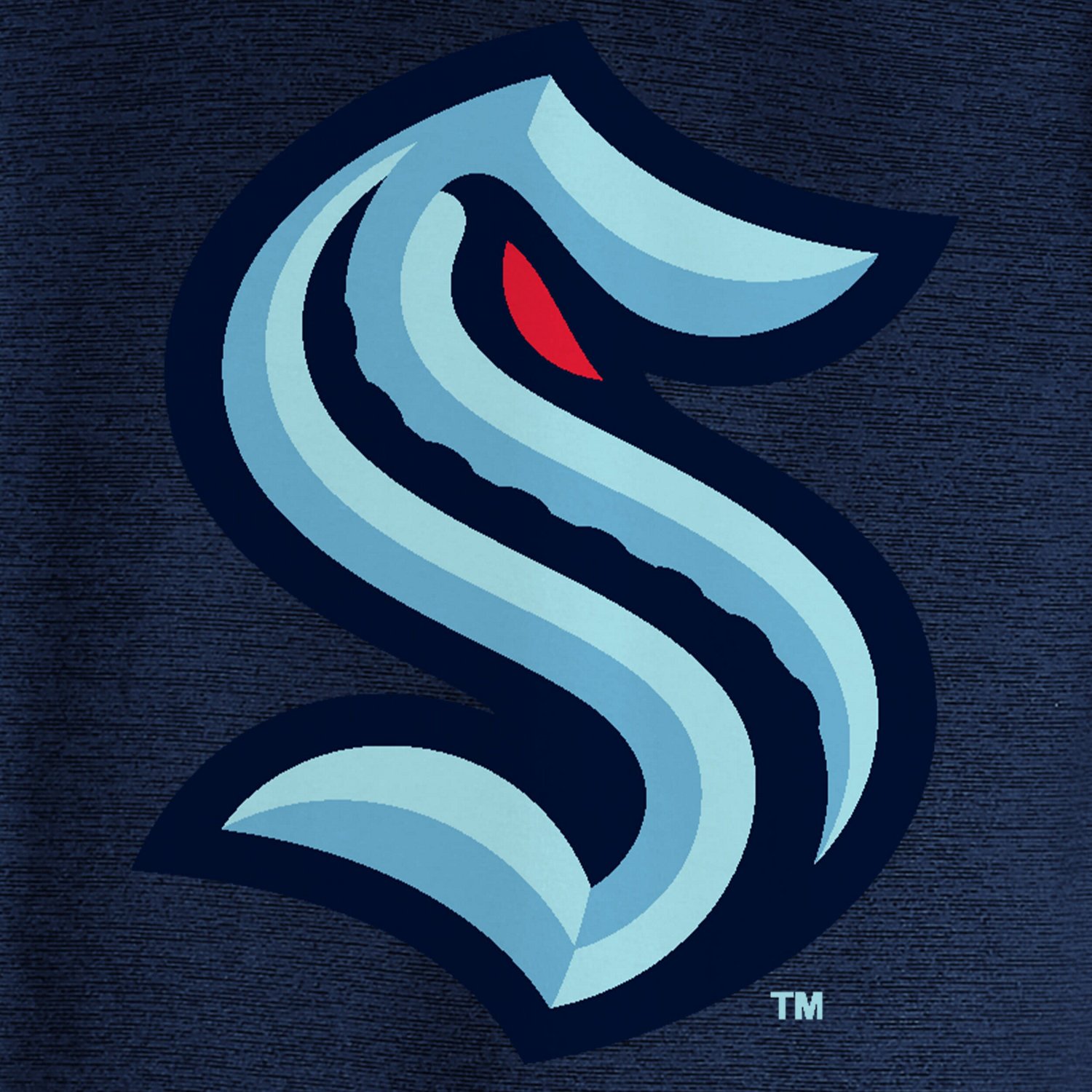 Seattle Kraken Primary Logo Quarter-Zip Pullover Fleece Jacket                                                                   - view number 3