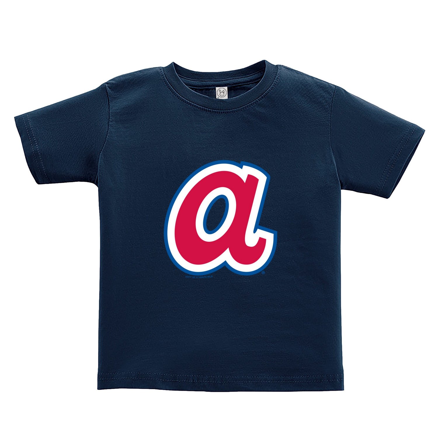 Soft as a Grape Gray Atlanta Braves Cooperstown Collection Two-Pack T-Shirt Set