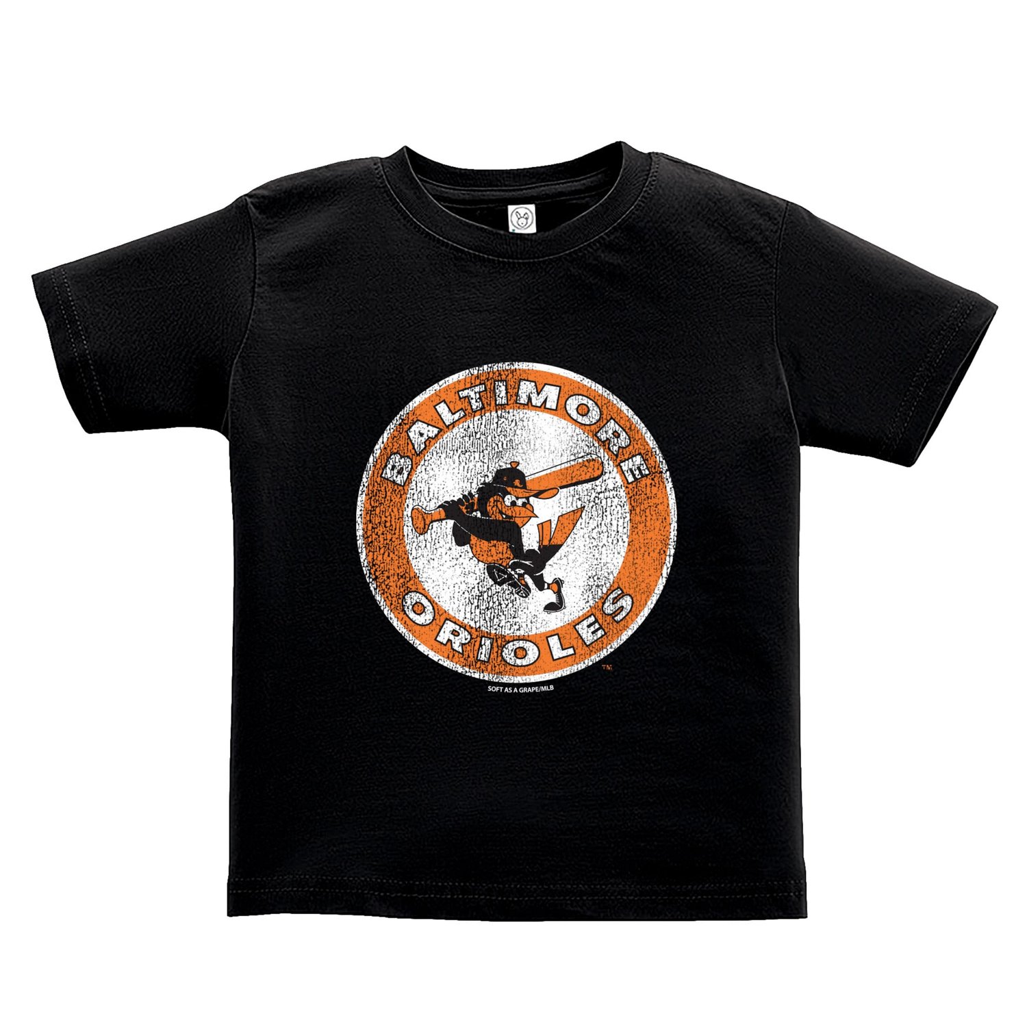 Soft as a Grape Gray Baltimore Orioles Cooperstown Collection Two-Pack T-Shirt Set - view number 3