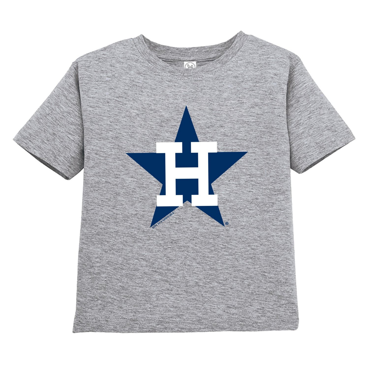 Soft as a Grape Gray Houston Astros Cooperstown Collection Two-Pack T-Shirt Set