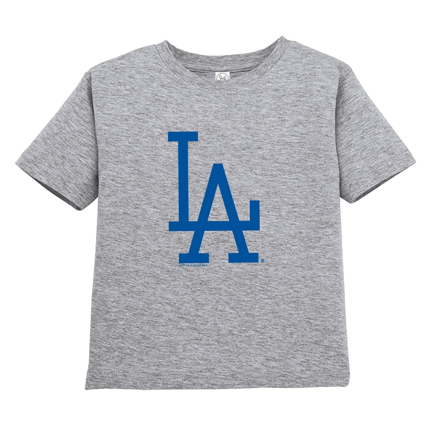 Soft as a Grape Gray Los Angeles Dodgers Cooperstown Collection Two-Pack T-Shirt Set - view number 2