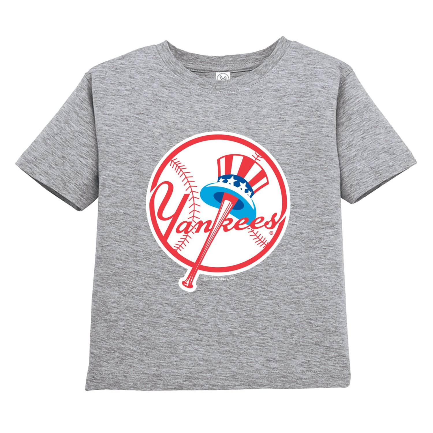 Soft as a Grape Gray New York Yankees Cooperstown Collection Two-Pack T-Shirt Set - view number 2
