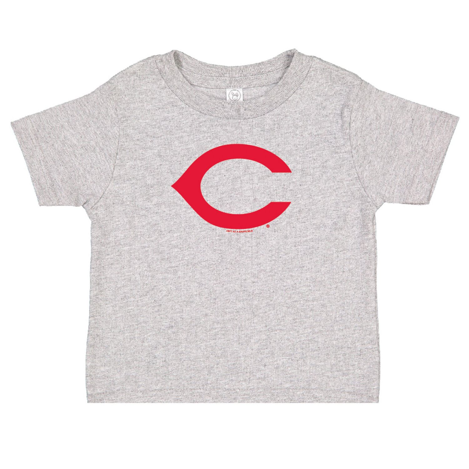 Soft as a Grape Heather Gray Cincinnati s Cooperstown Collection Two-Pack T-Shirt Set