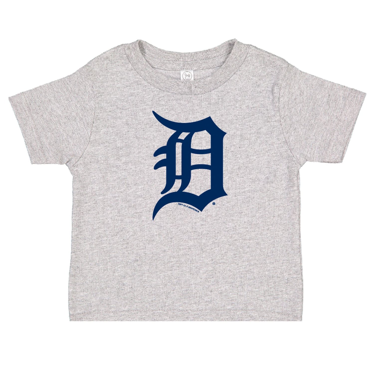 Soft as a Grape Heather Gray Detroit Tigers Cooperstown Collection Two-Pack T-Shirt Set