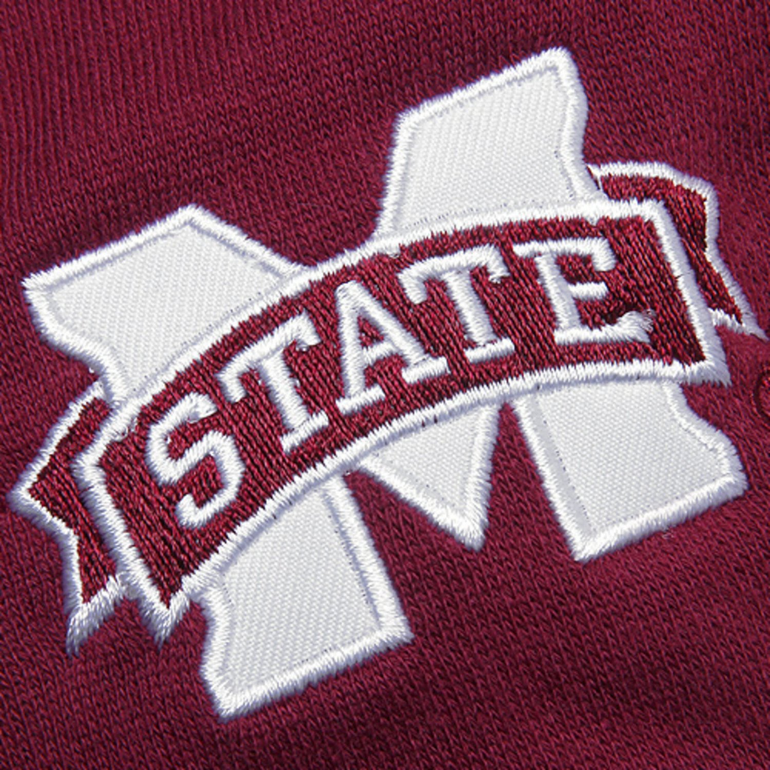 Stadium Athletic Mississippi State Bulldogs Arched Name Full-Zip Hoodie                                                          - view number 3