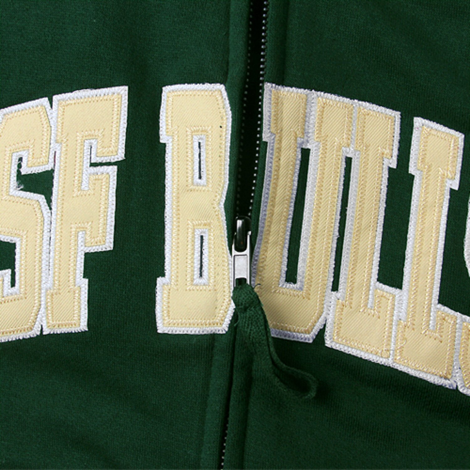 Stadium Athletic South Florida Bulls Arched Name Full-Zip Hoodie - view number 2