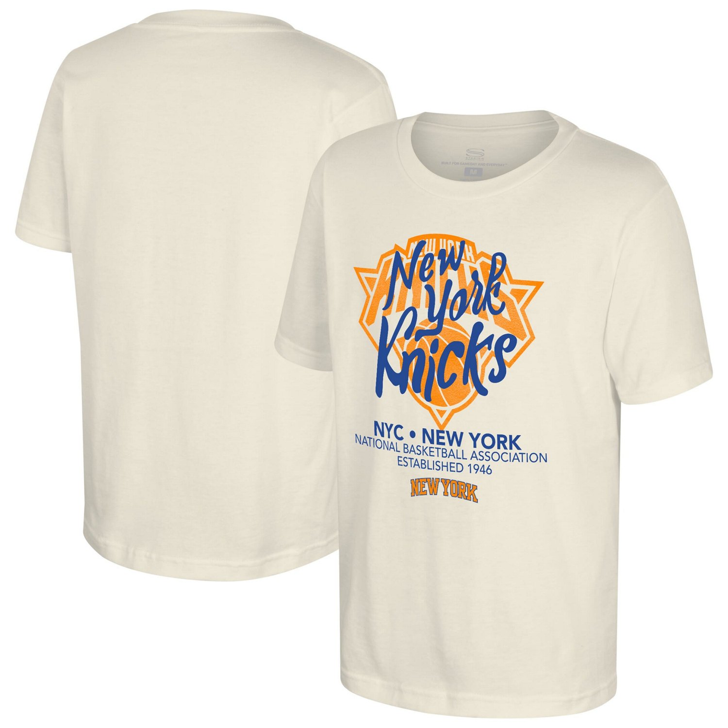 Stadium Essentials New York Knicks Wallscript T-Shirt