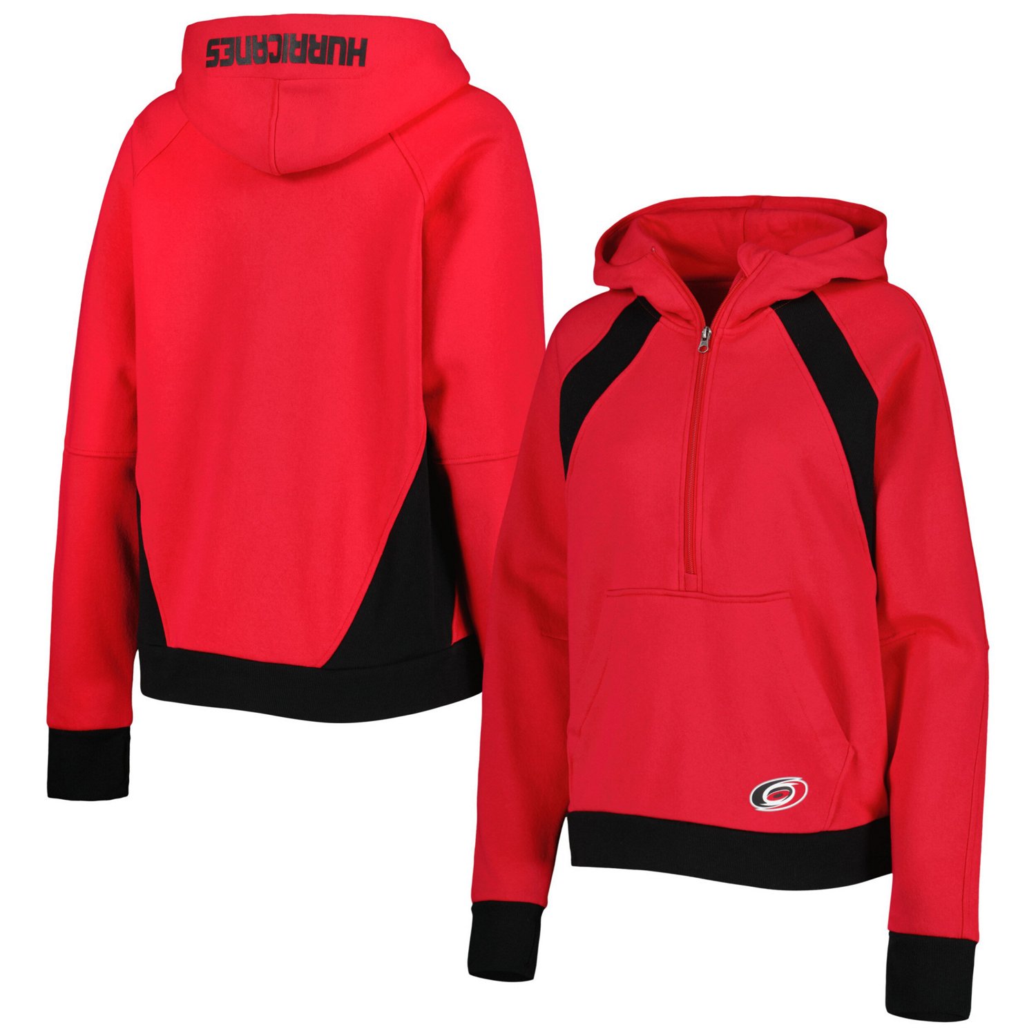 Starter Carolina Hurricanes Wishbone Half-Zip Hoodie                                                                             - view number 1