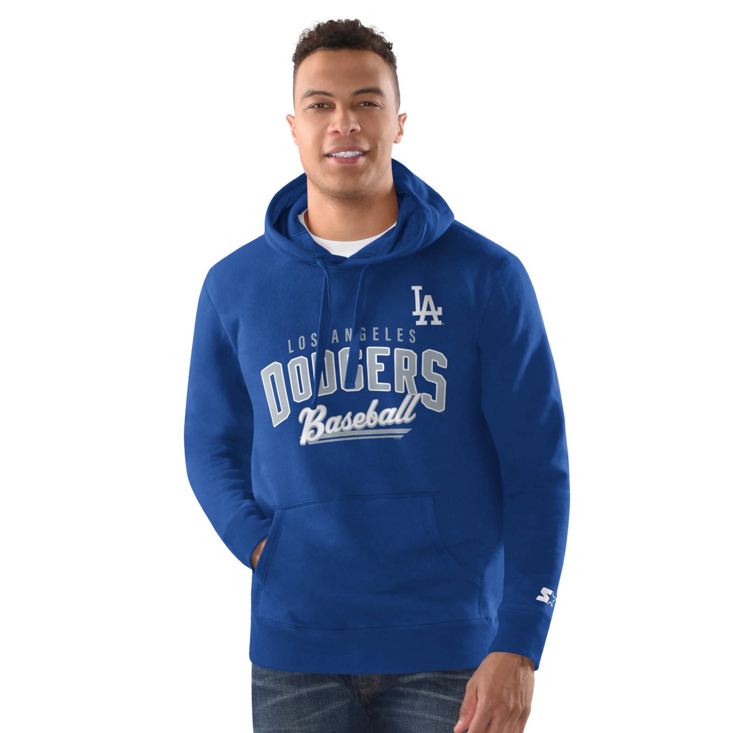 Starter Los Angeles Dodgers Classic Pullover Hoodie                                                                             
