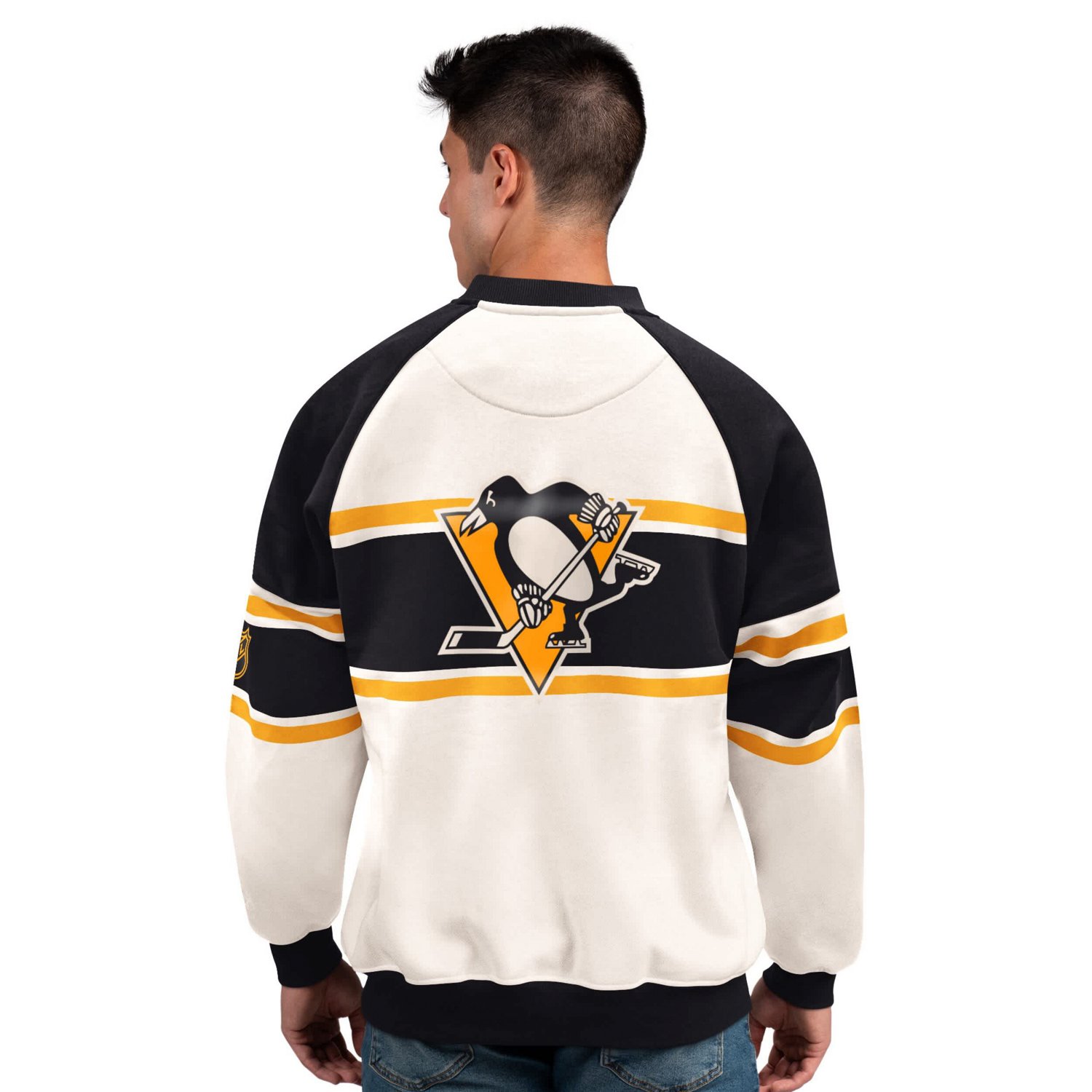Starter Pittsburgh Penguins Defense Fleece Crewneck Sweatshirt - view number 2