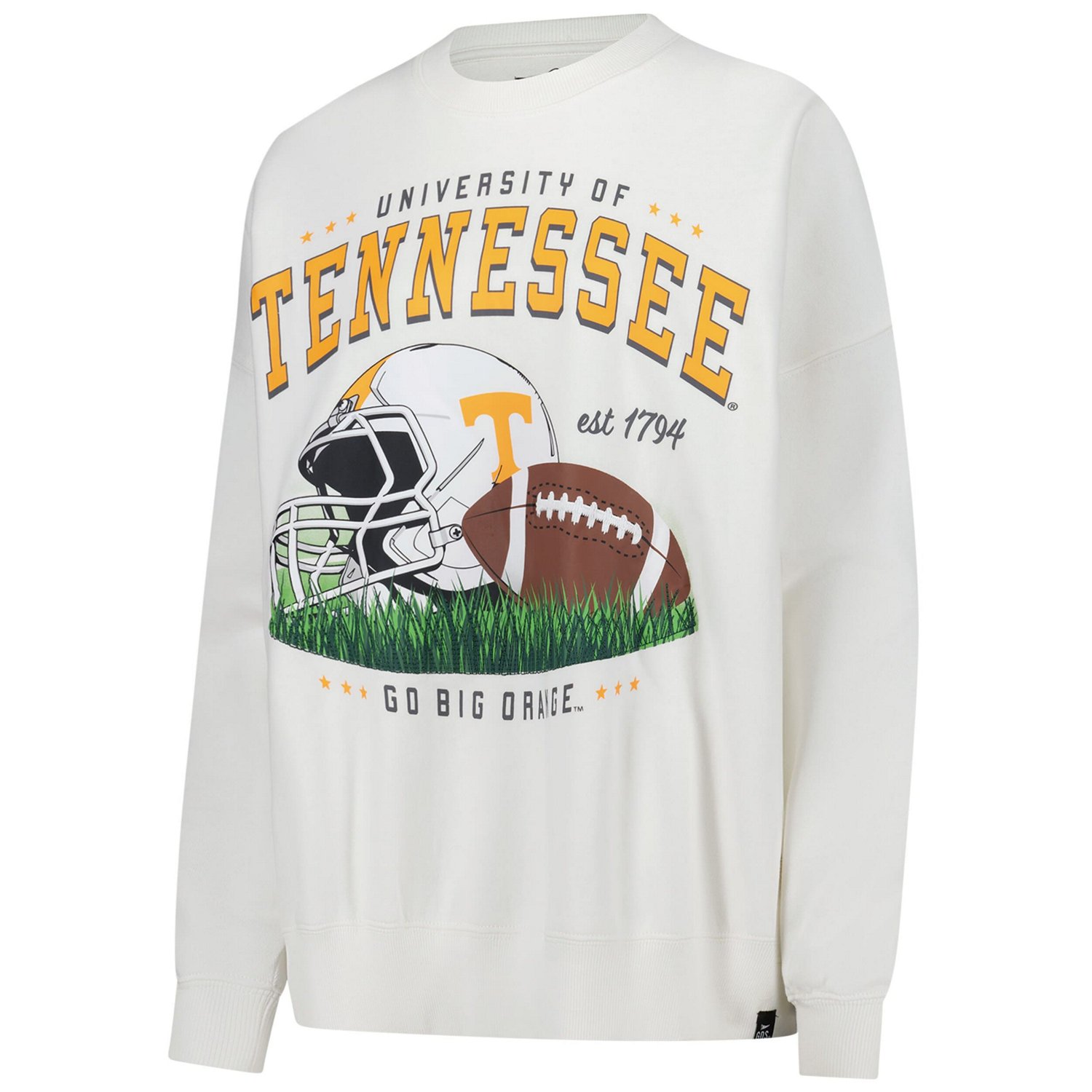 Tennessee Volunteers Oversized Malone Multimedia Football Pullover Sweatshirt - view number 2