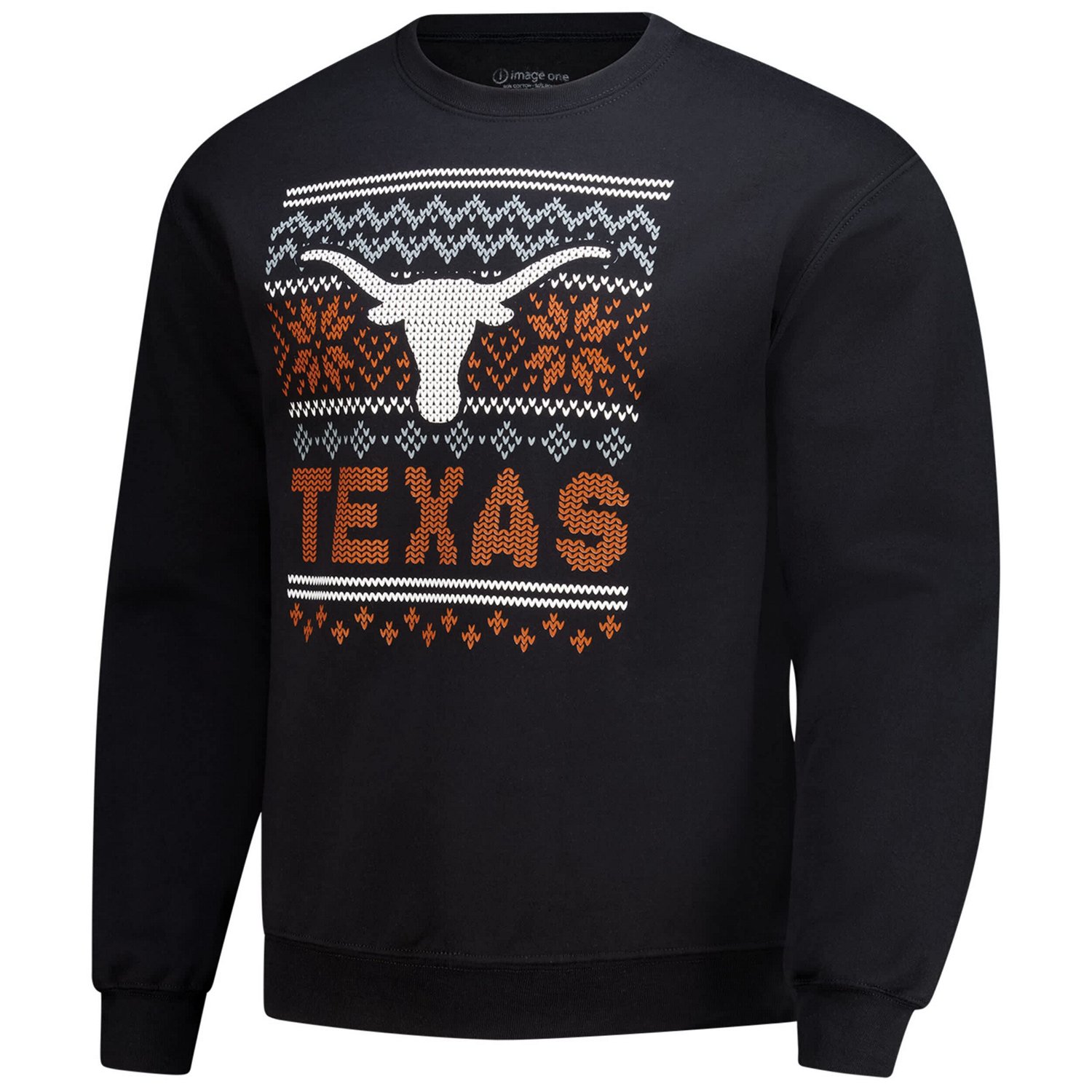 Texas Longhorns Holiday Fleece Sweatshirt - view number 2