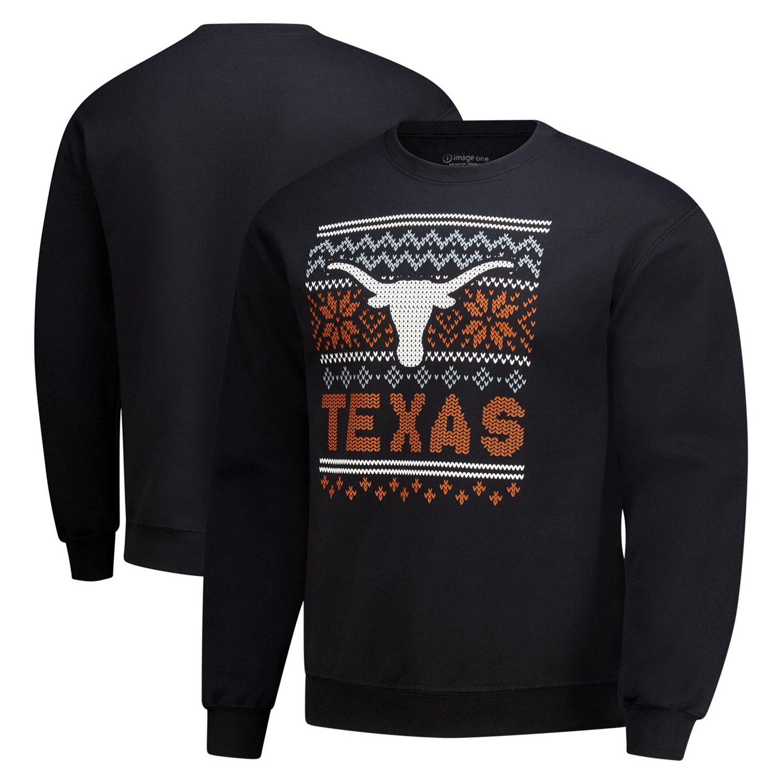 Texas Longhorns Holiday Fleece Sweatshirt
