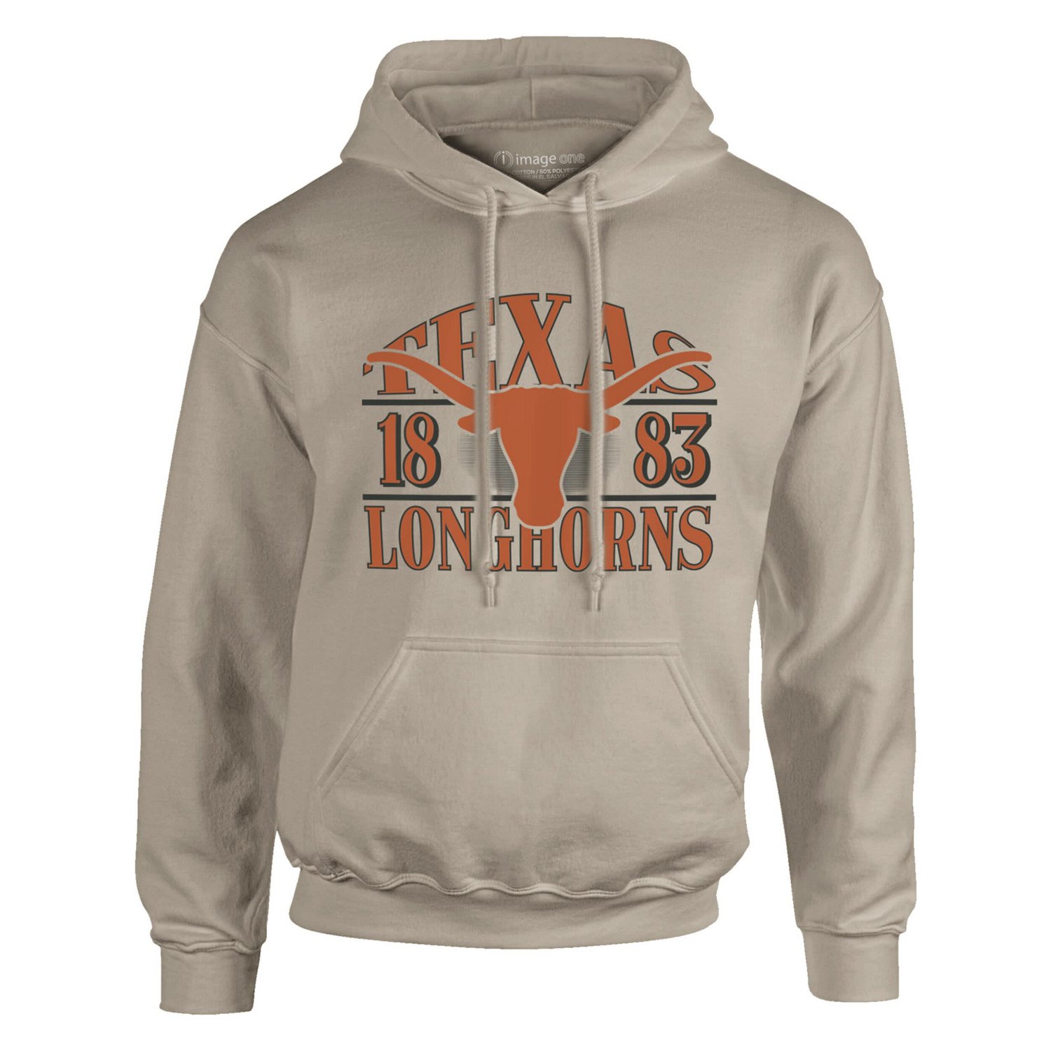 Texas Longhorns Upper Arch Letters Pullover Hoodie