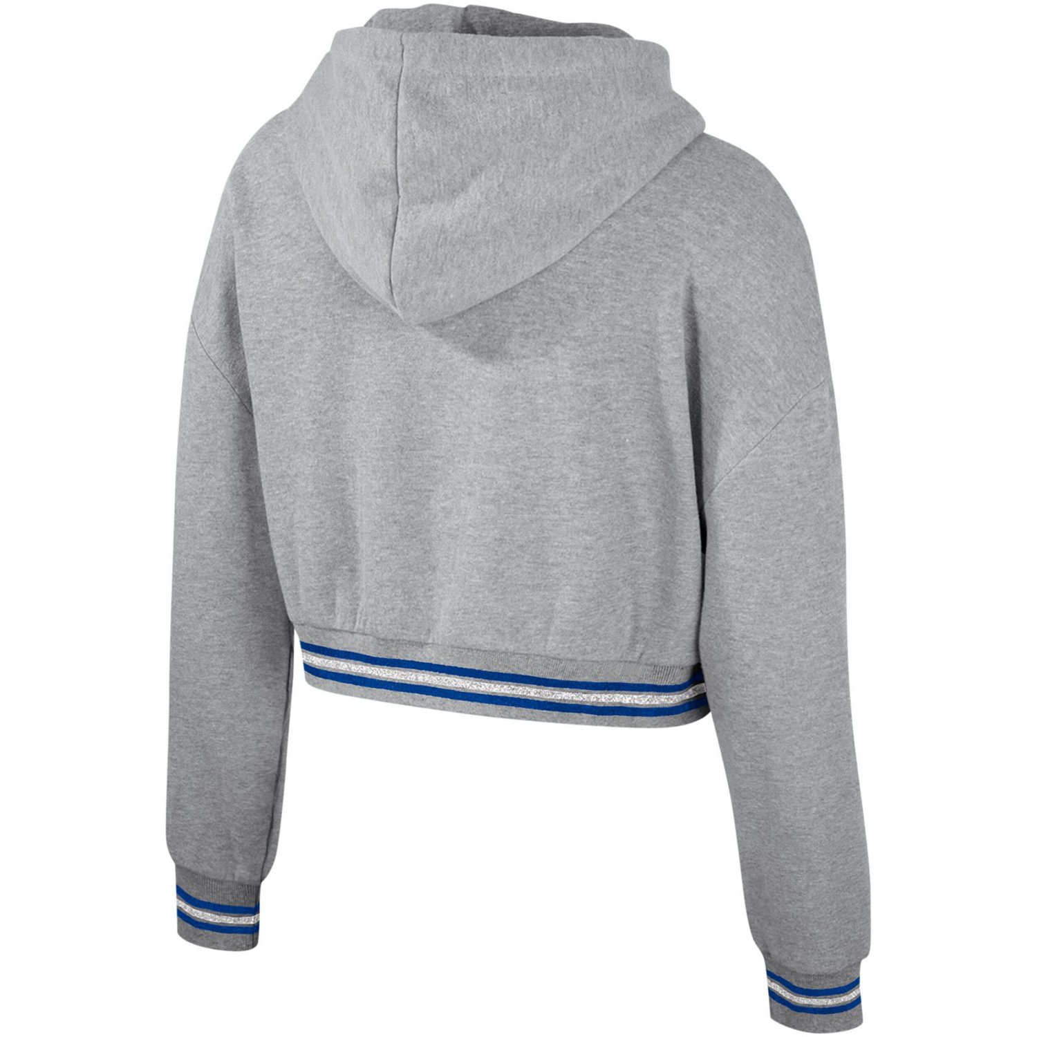 The Wild Collective Kentucky Wildcats Cropped Shimmer Pullover Hoodie - view number 3