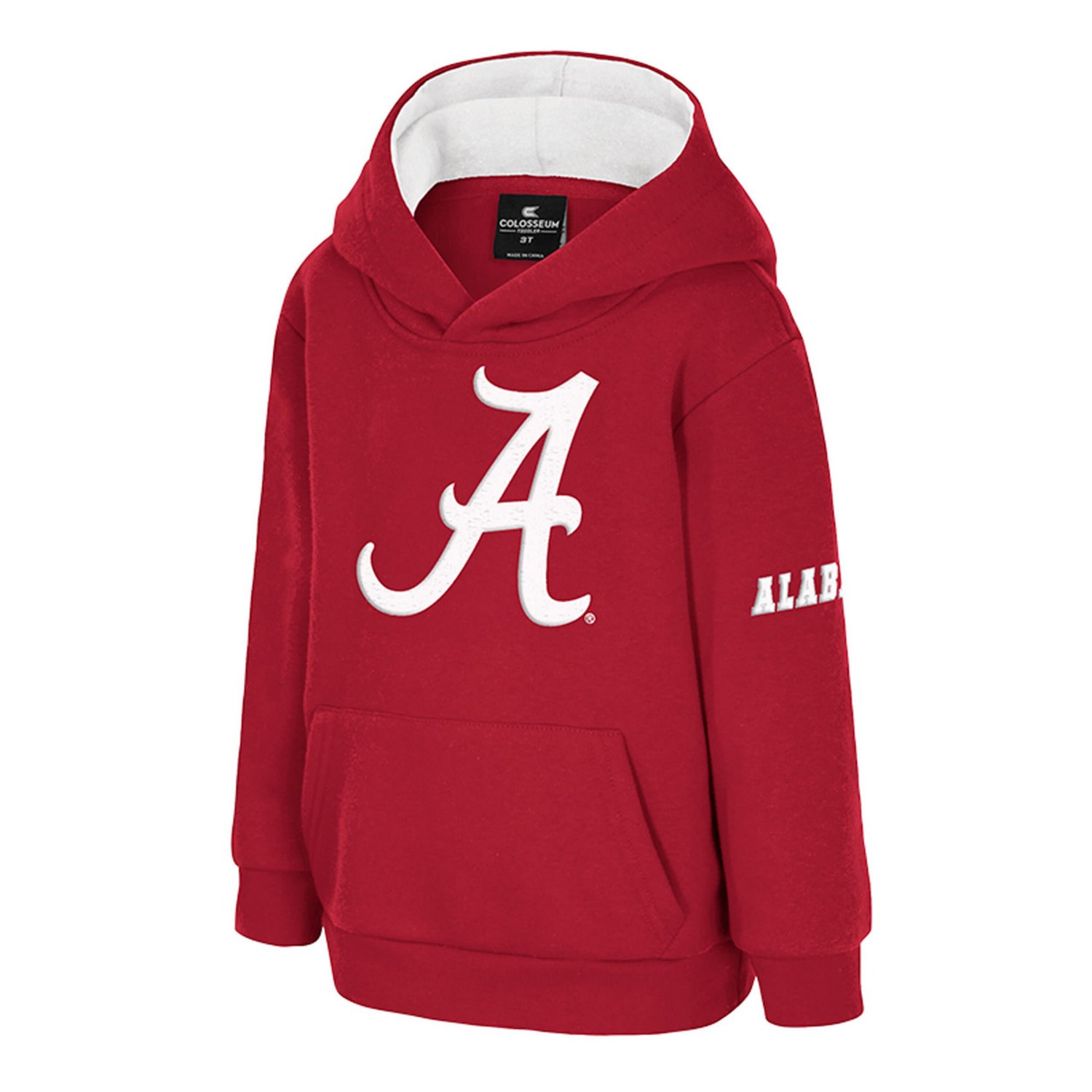 Toddler Colosseum Alabama Tide Big Logo Volume Fleece Pullover Hoodie - view number 2