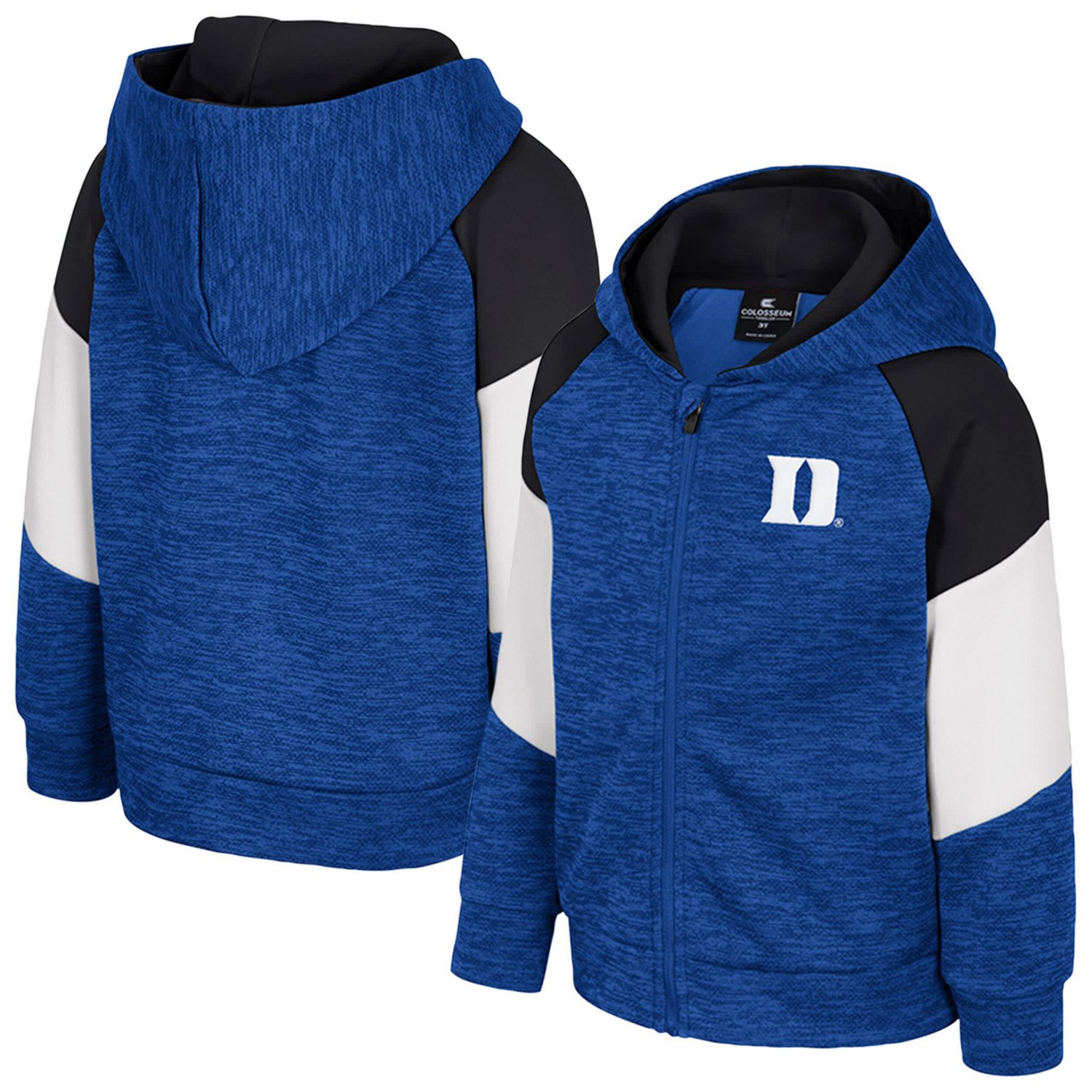 Toddler Colosseum Duke Blue Devils Spirit Hollow Full-Zip Hoodie