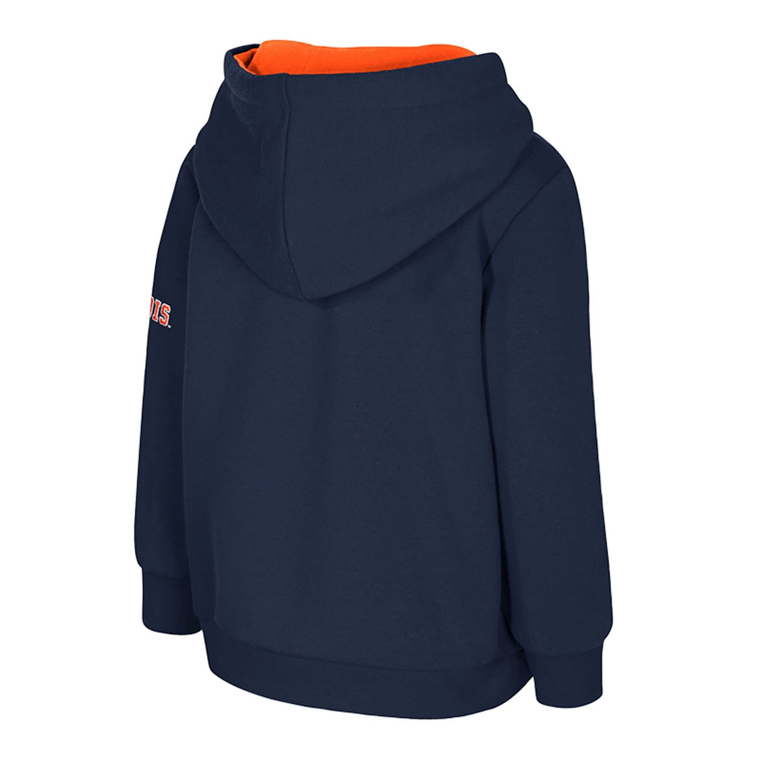 Toddler Colosseum Illinois Fighting Illini Big Logo Volume Fleece Pullover Hoodie - view number 3
