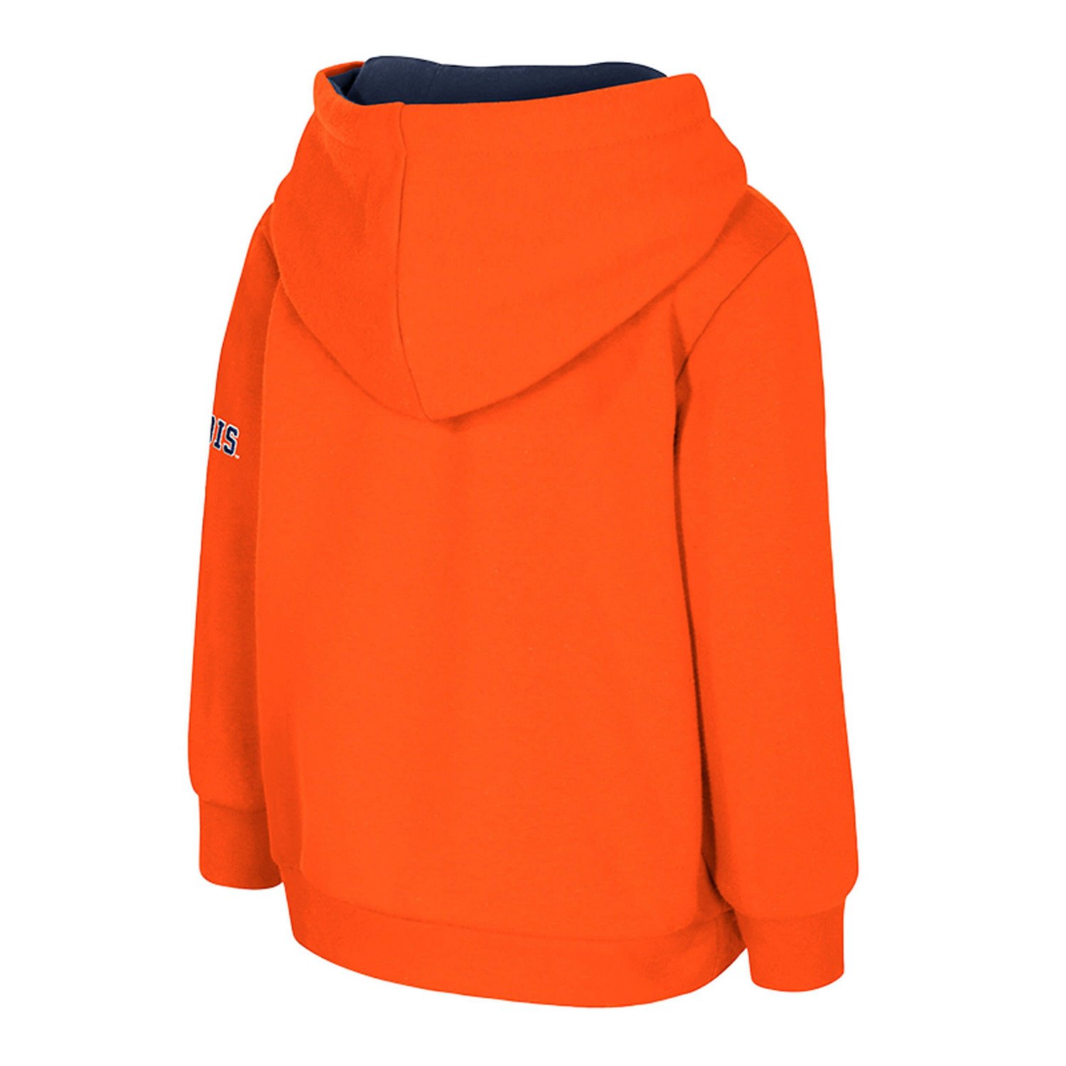 Toddler Colosseum Illinois Fighting Illini Big Logo Volume Fleece Pullover Hoodie - view number 3
