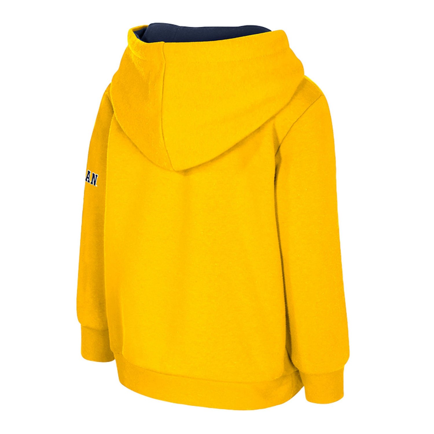 Toddler Colosseum Michigan Wolverines Big Logo Volume Fleece Pullover Hoodie - view number 3