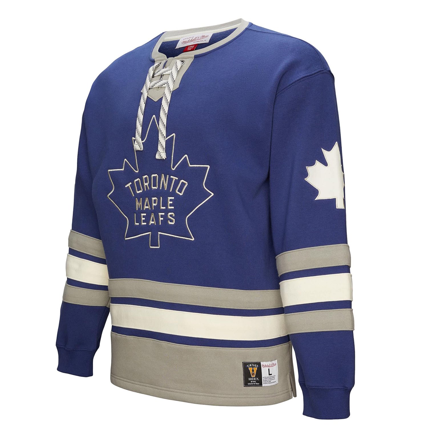 Toronto Maple Leafs Heritage Lace-Up Pullover Sweatshirt                                                                         - view number 2