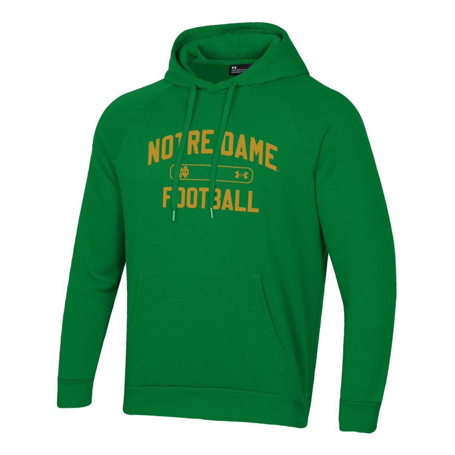 Under Armour Notre Dame Fighting Irish 2025 Sideline Rival Fleece Hoodie - view number 2