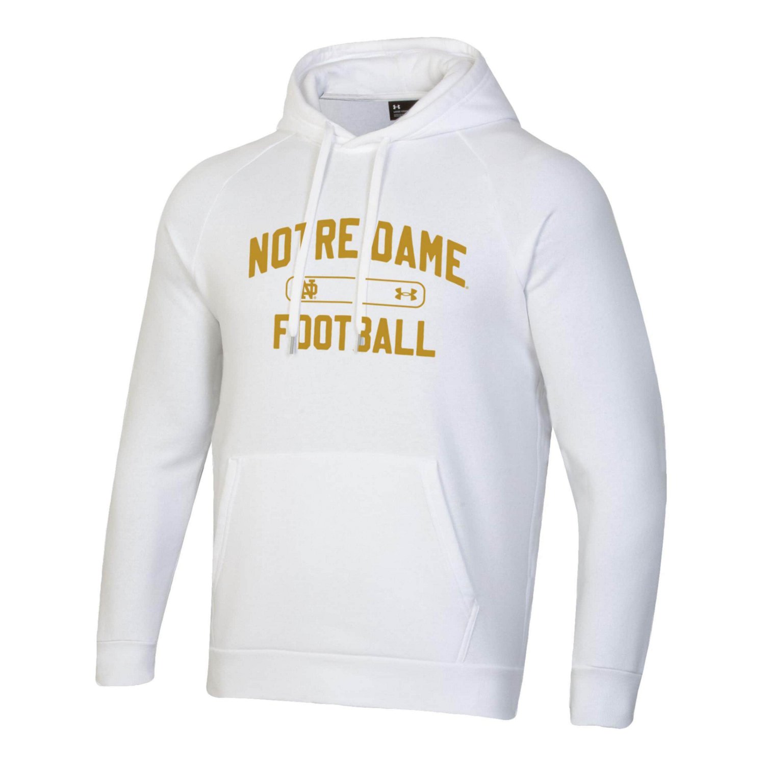 Under Armour Notre Dame Fighting Irish 2025 Sideline Rival Fleece Hoodie - view number 2