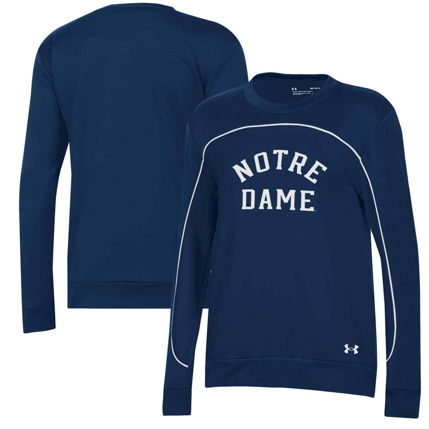 Under Armour Notre Dame Fighting Irish Colorblock Pullover Sweatshirt