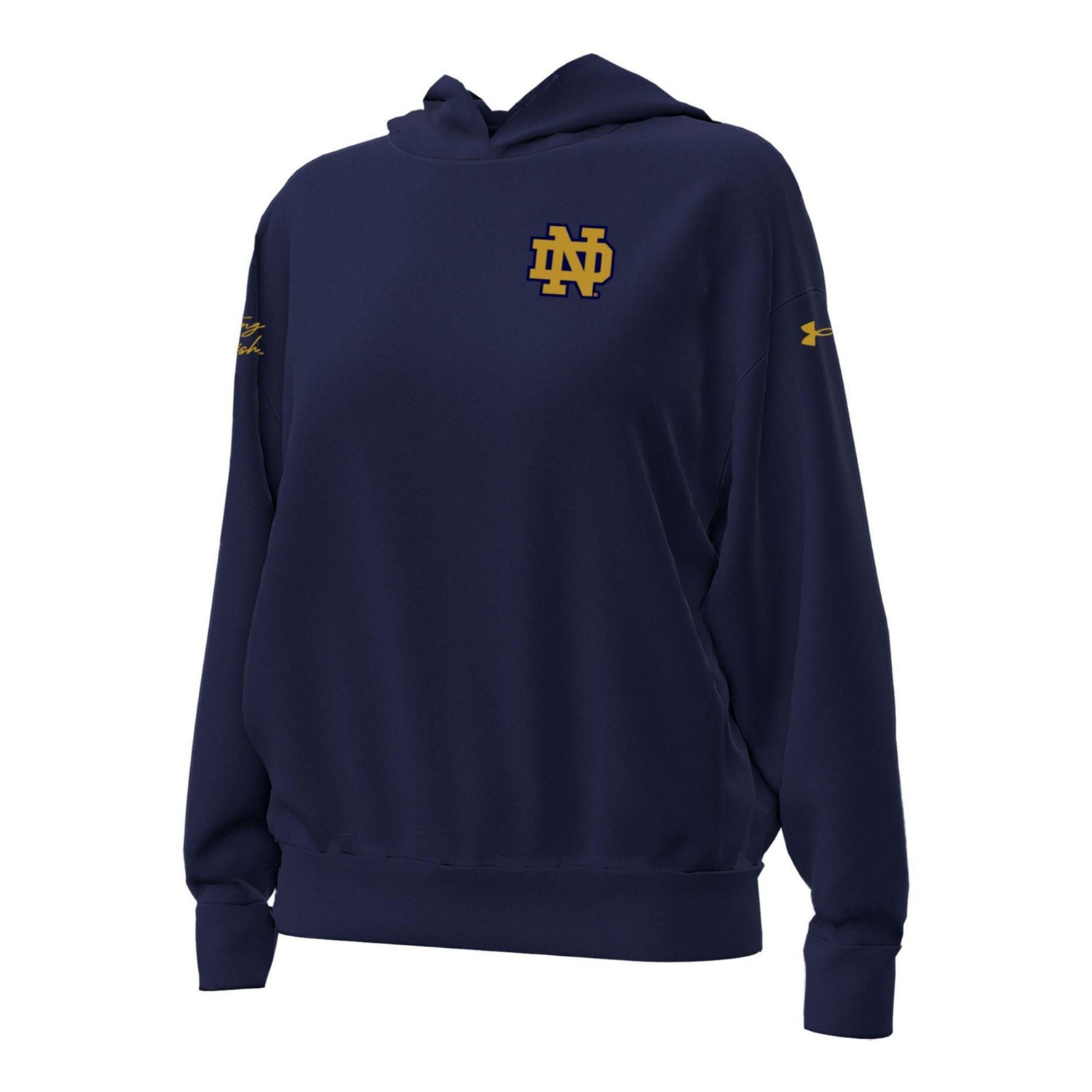 Under Armour Notre Dame Fighting Irish Oversized Gameday Icon Hoodie - view number 2