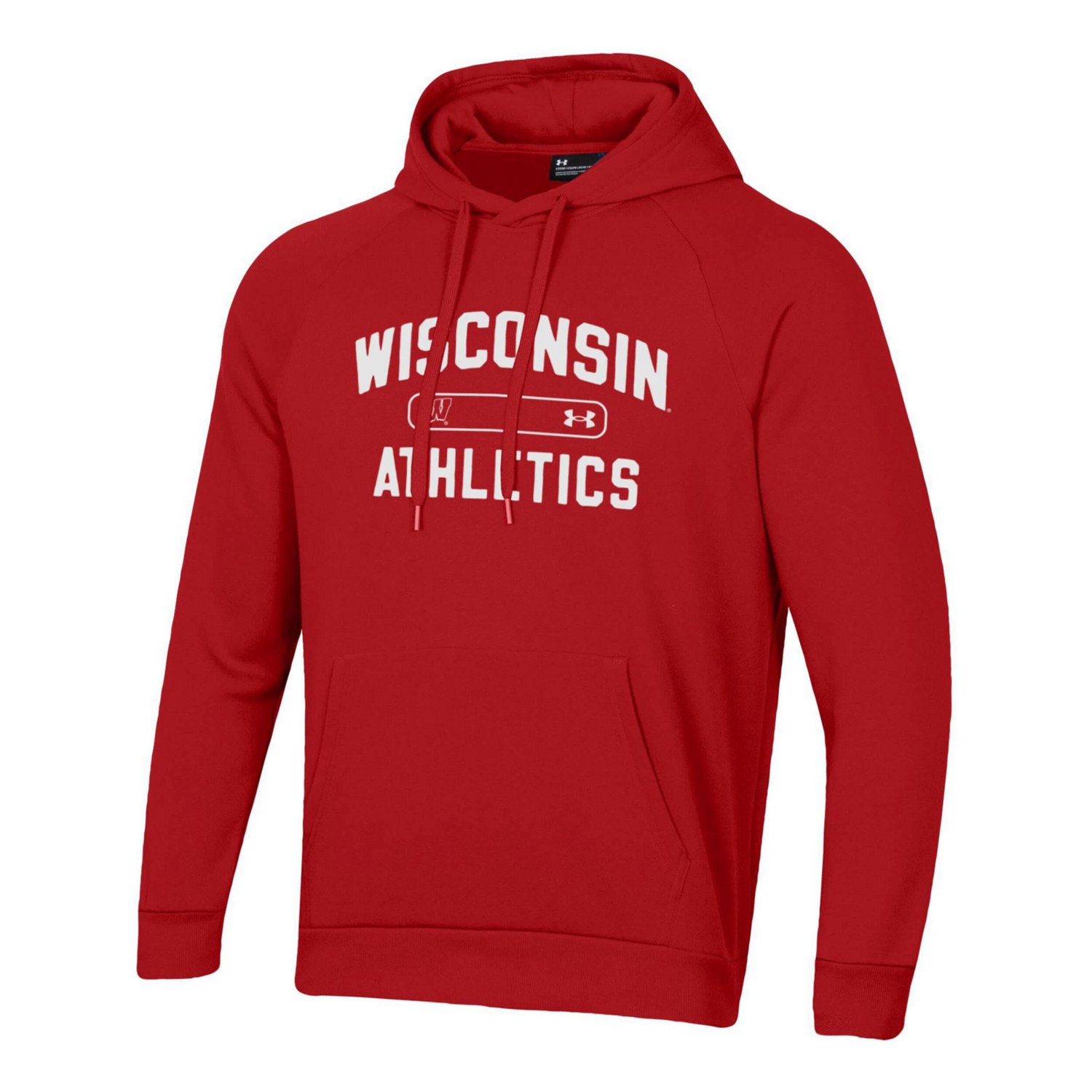 Under Armour Wisconsin Badgers 2025 Sideline Rival Fleece Hoodie - view number 2