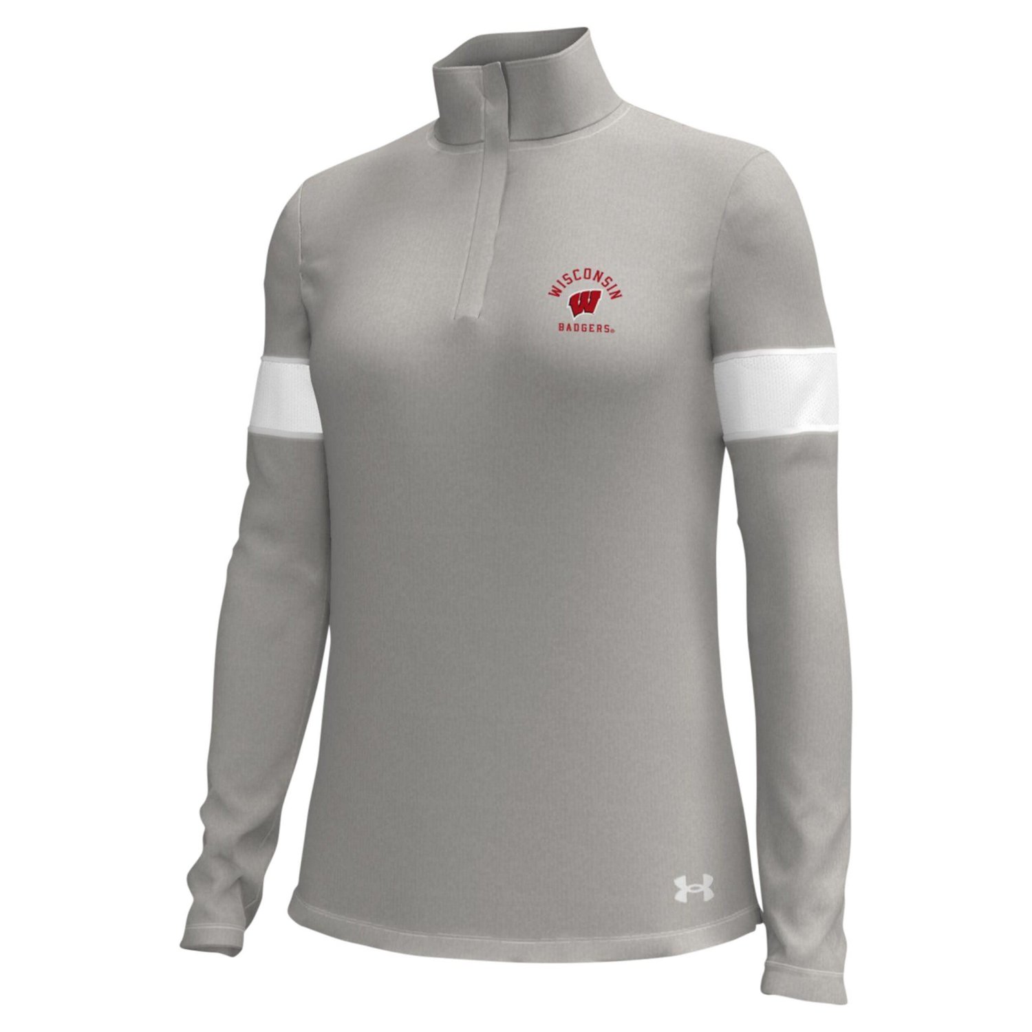 Under Armour Wisconsin Badgers Gameday Challenger Quarter-Zip Top                                                                - view number 2