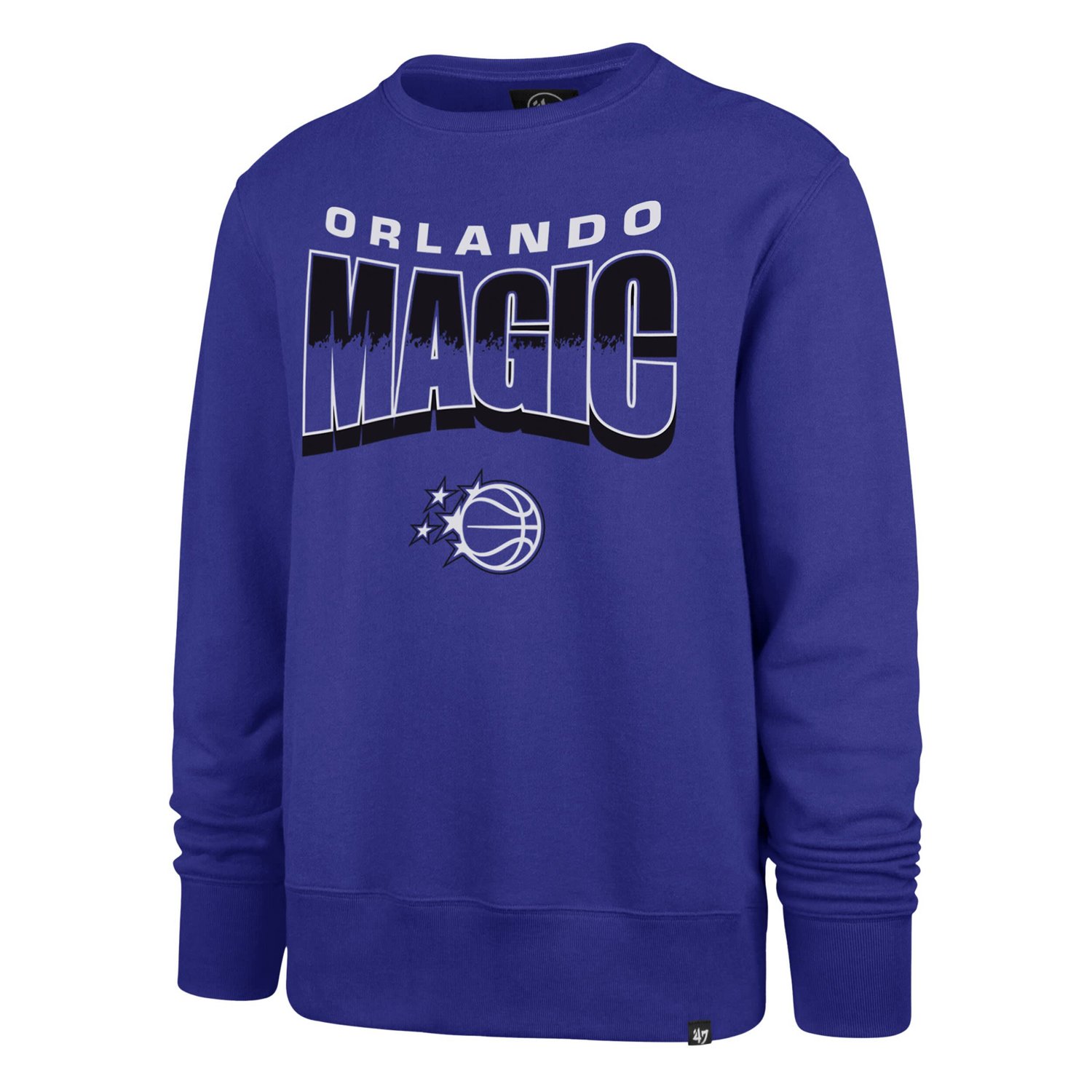 Unisex '47 Orlando Magic Brush By Headline Crewneck Sweatshirt - view number 2