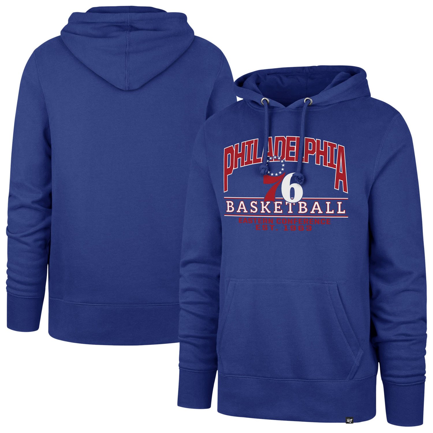 Unisex '47 Philadelphia 76ers Good Call Headline Pullover Hoodie