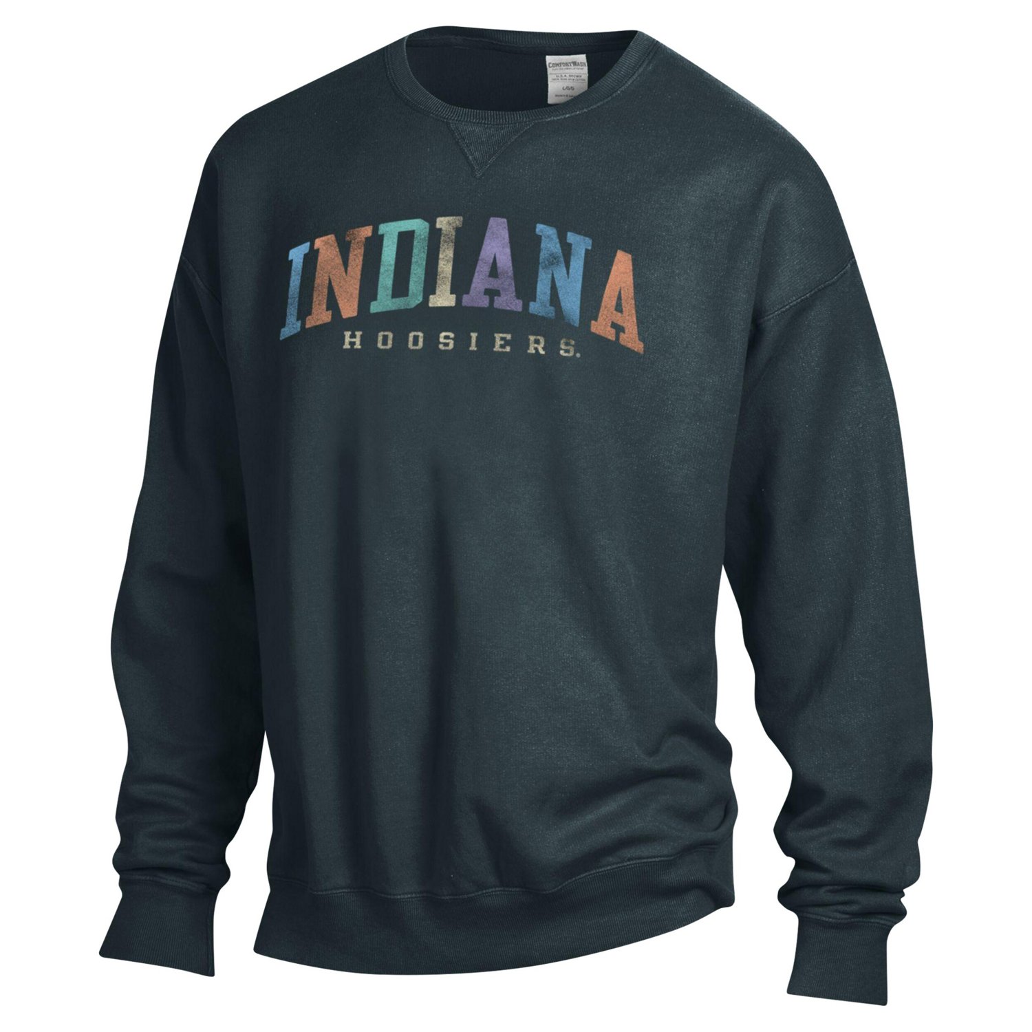 Unisex ComfortWash Indiana Hoosiers Oversized Pullover Sweatshirt - view number 2