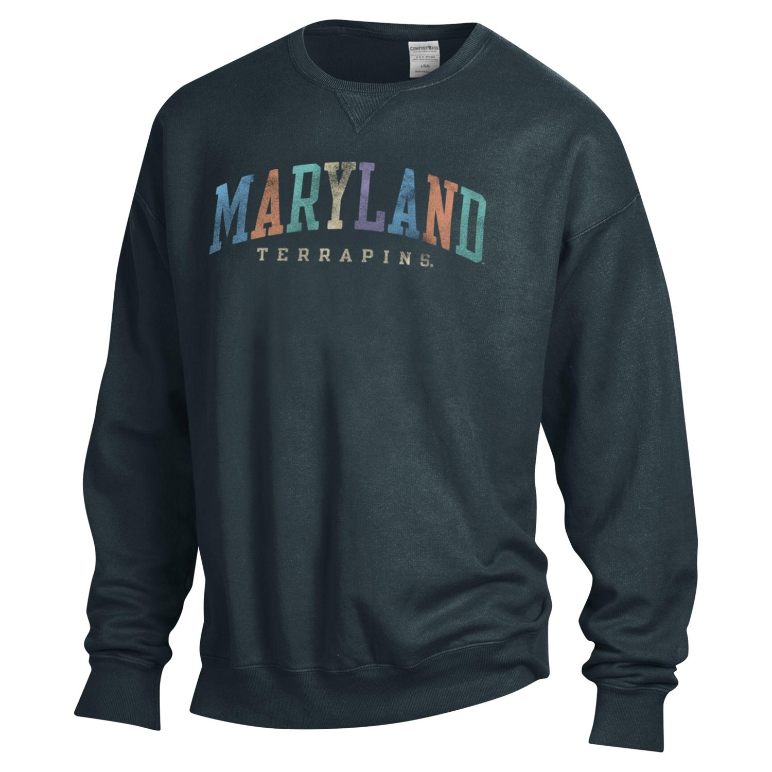 Unisex ComfortWash Maryland Terrapins Oversized Pullover Sweatshirt                                                              - view number 2