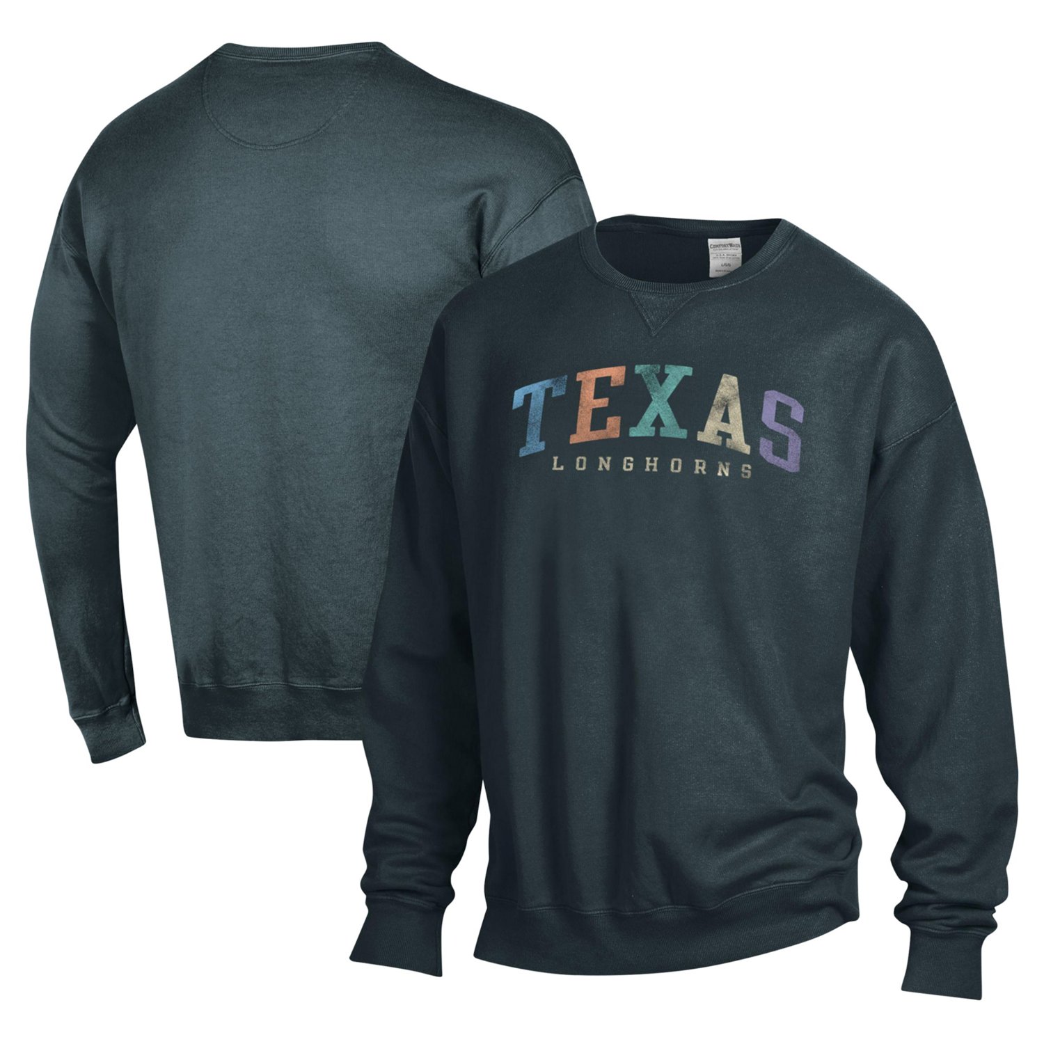 Unisex ComfortWash Texas Longhorns Oversized Pullover Sweatshirt - view number 1