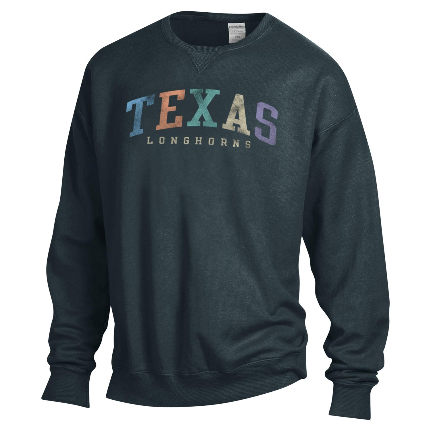Unisex ComfortWash Texas Longhorns Oversized Pullover Sweatshirt - view number 2