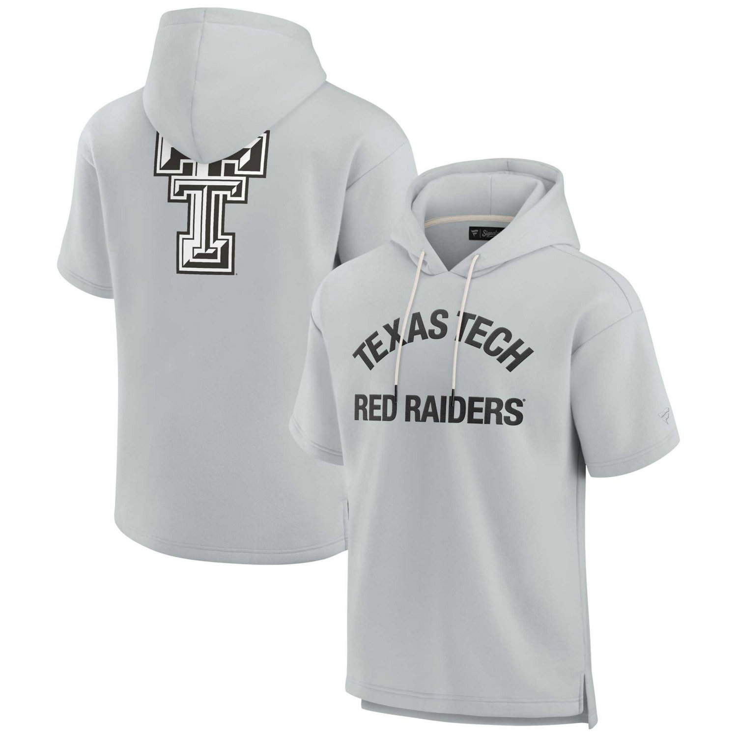 Unisex Fanatics Texas Tech Raiders Elements Super Soft Fleece Short Sleeve Pullover Hoodie Academy