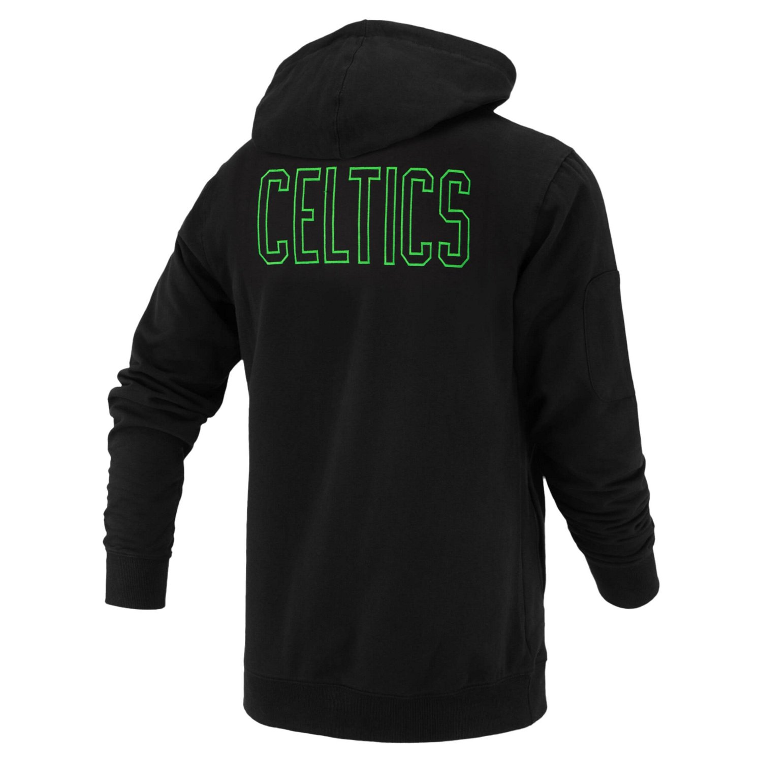 Unisex FISLL Boston Celtics Logoman Shadow Collection Pullover Hoodie - view number 3